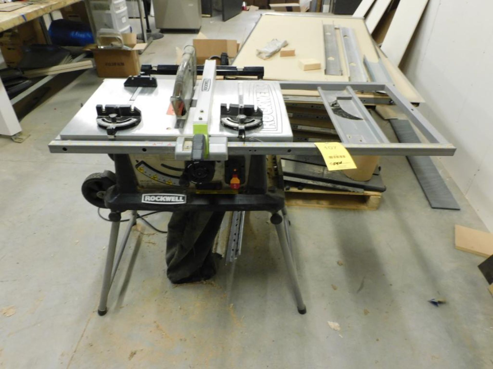 Rockwell RK7241S Table Saw, with Laser Guide