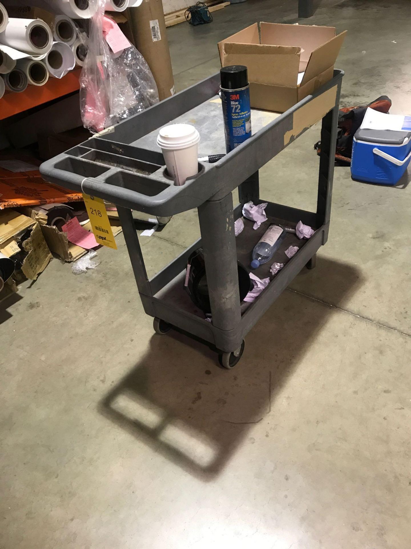 Rubbermaid Shop Cart