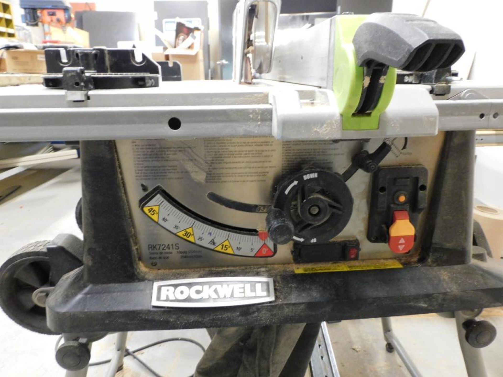 Rockwell RK7241S Table Saw, with Laser Guide - Image 4 of 4