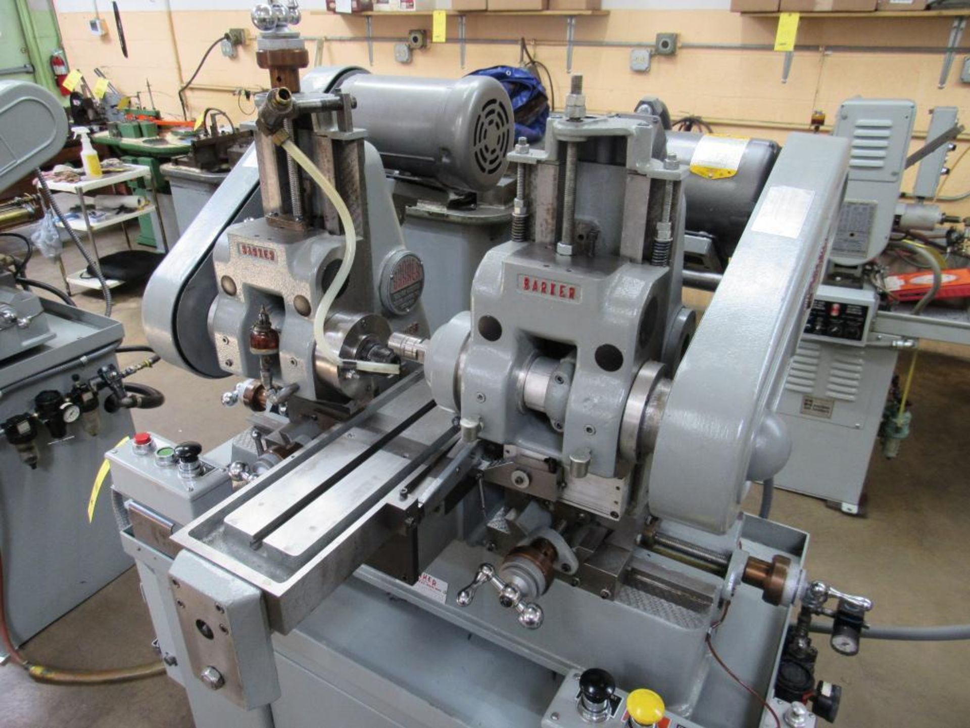 Barker 2-Spindle Horizontal Production Mill Model AMD2, S/N 1662LG, 6 in. x 20 in. Pneumatic Feed Wo - Image 3 of 4