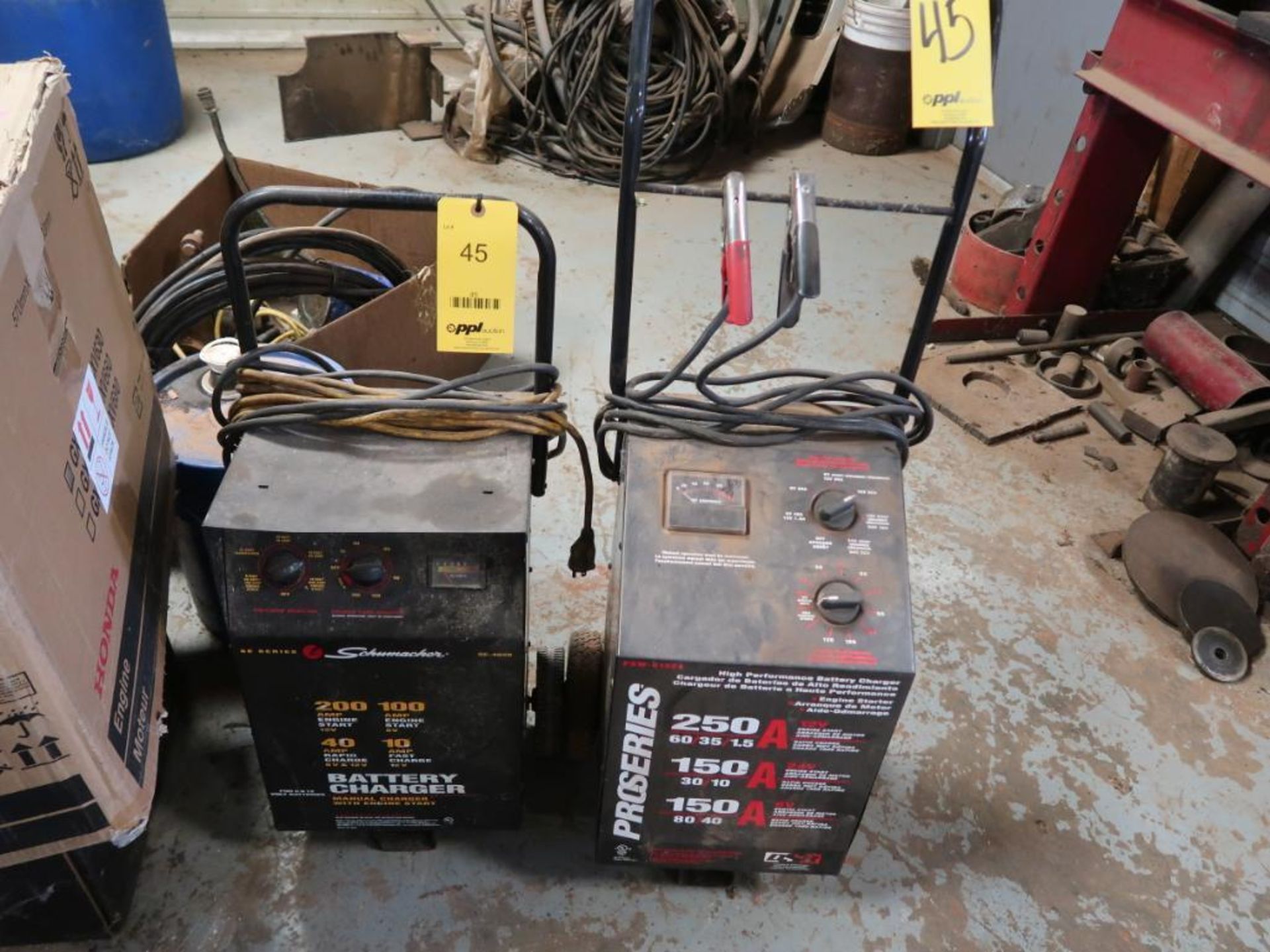 LOT: (2) Battery Chargers