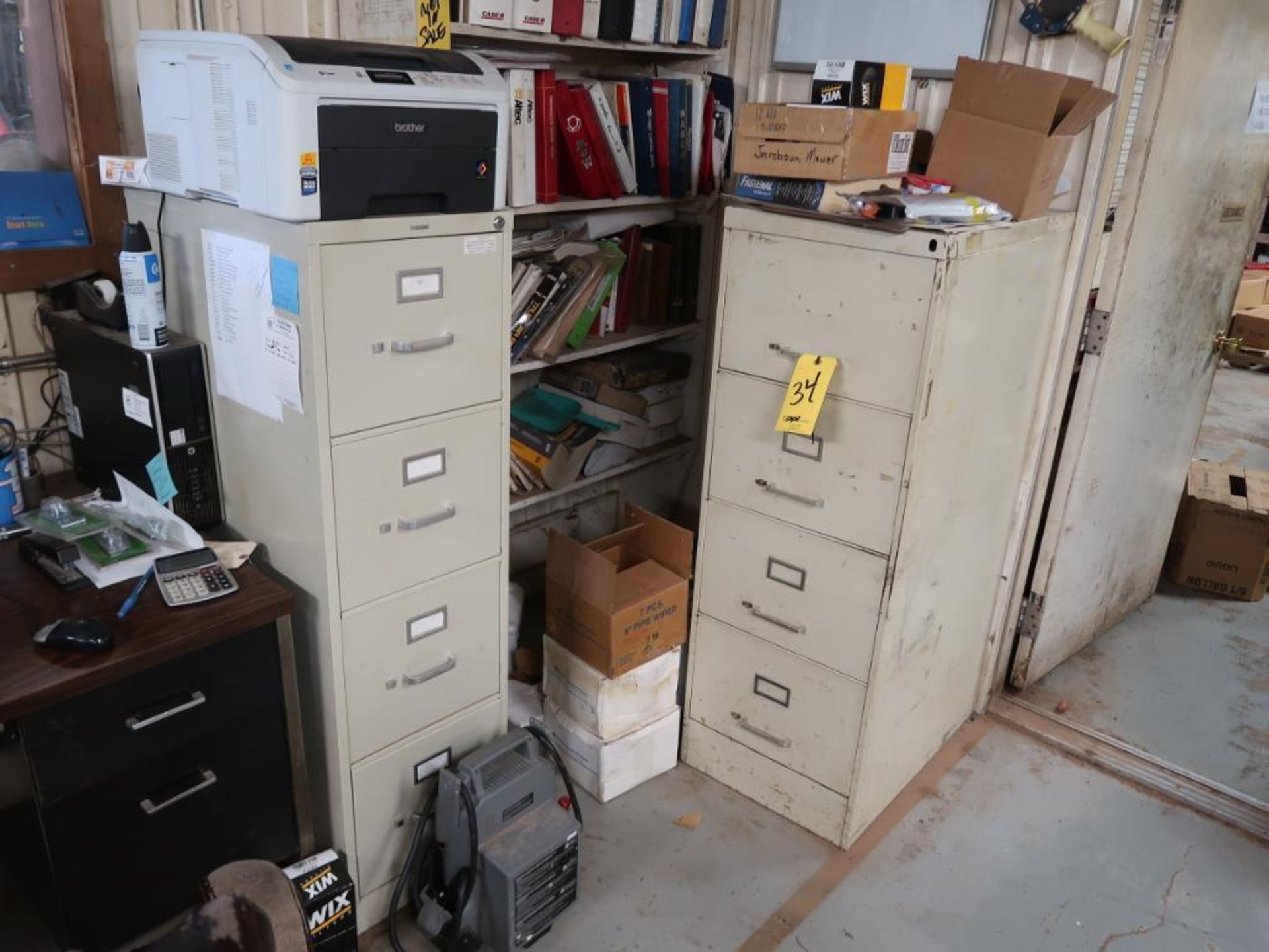 LOT: Contents of Parts Room Office including Truck Parts, Tools, Starters, Alternators, Magnetic Dri - Image 11 of 11