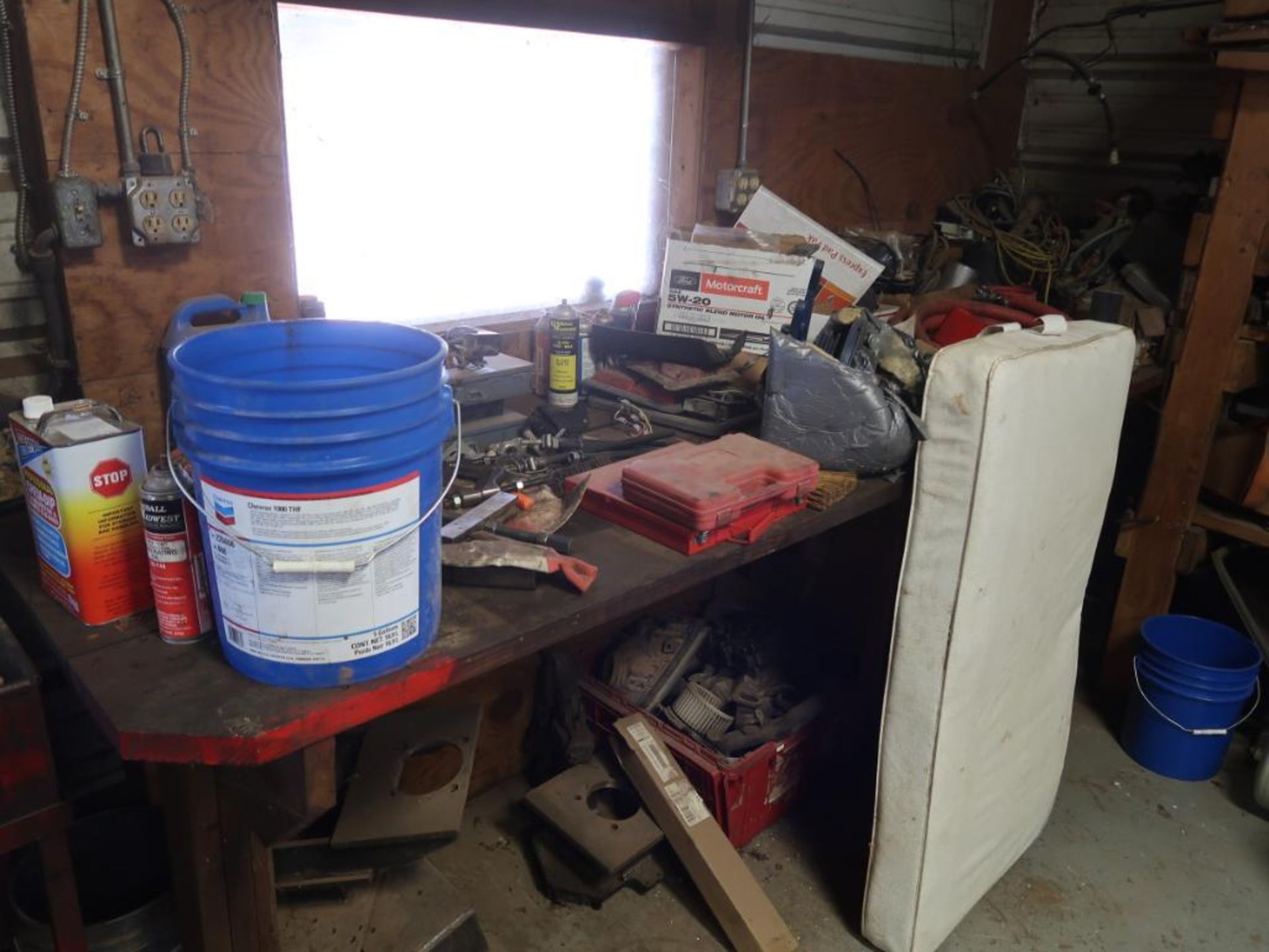 LOT: Balance of Room including Detroit Diesel Parts (old) (no shelving) - Image 2 of 3