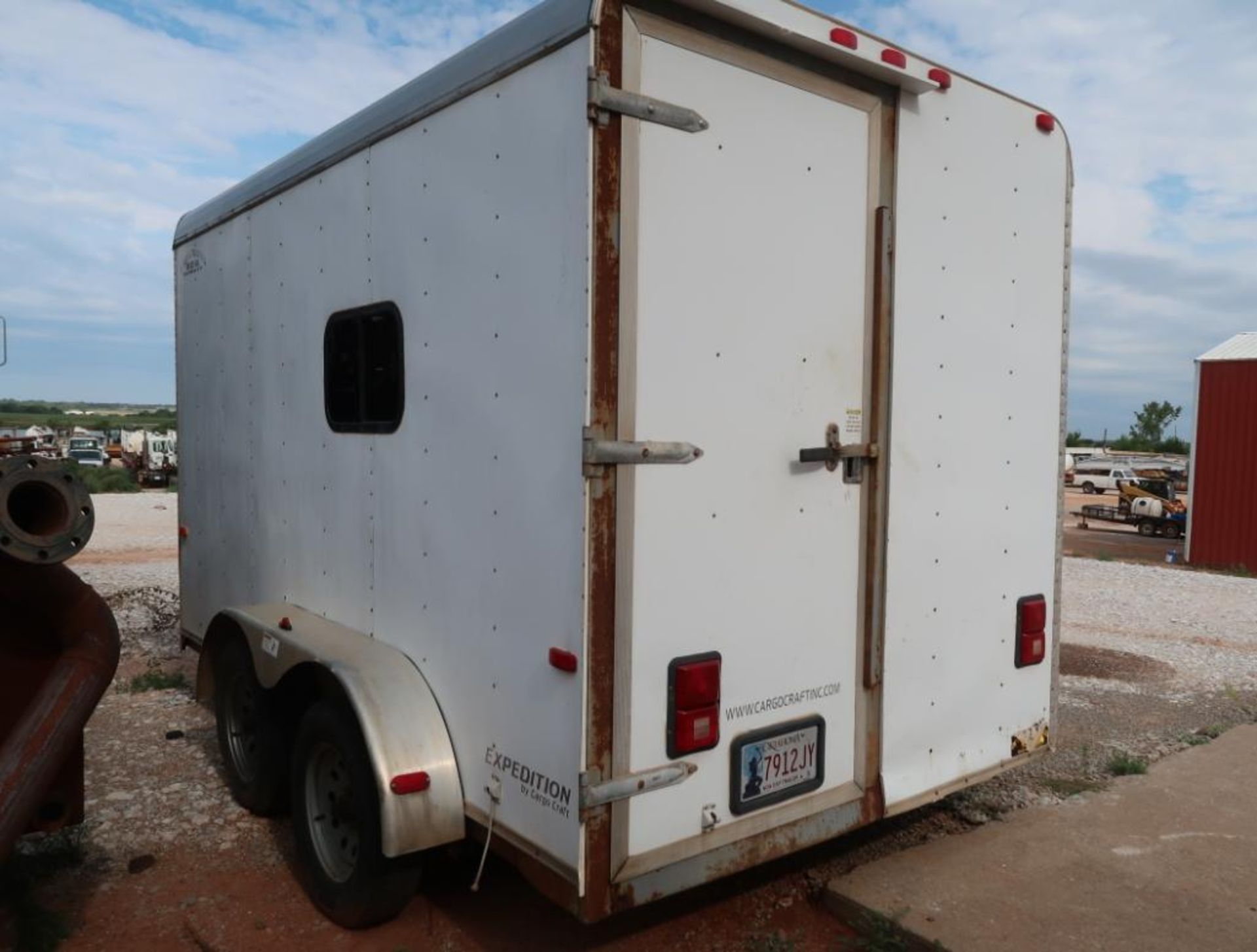 2013 Cargo Craft Tandem-Axle Dog House Trailer, VIN 4D6EB122XDC033640 (#102) - Image 2 of 3