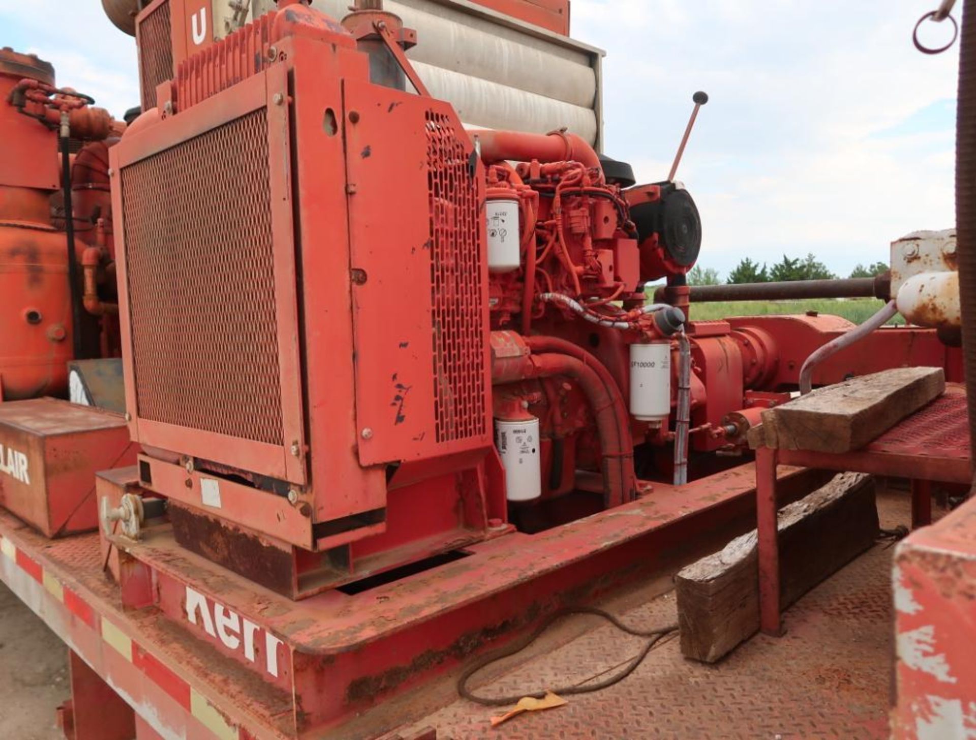 2008 Lufkin Air Compressor Trailer, VIN 1L01B452881165558, with Sullair Air Compressor Model DC-1350 - Image 7 of 14