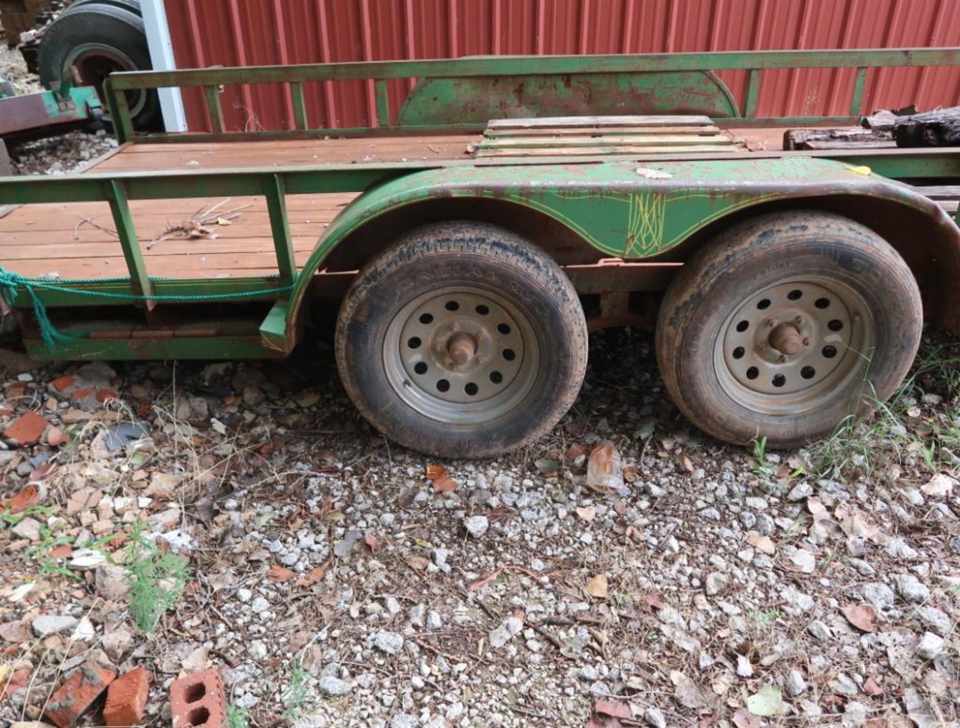 18 ft. Tandem-Axle Utility Trailer, VIN 1MAU18248W035730 - Image 6 of 8