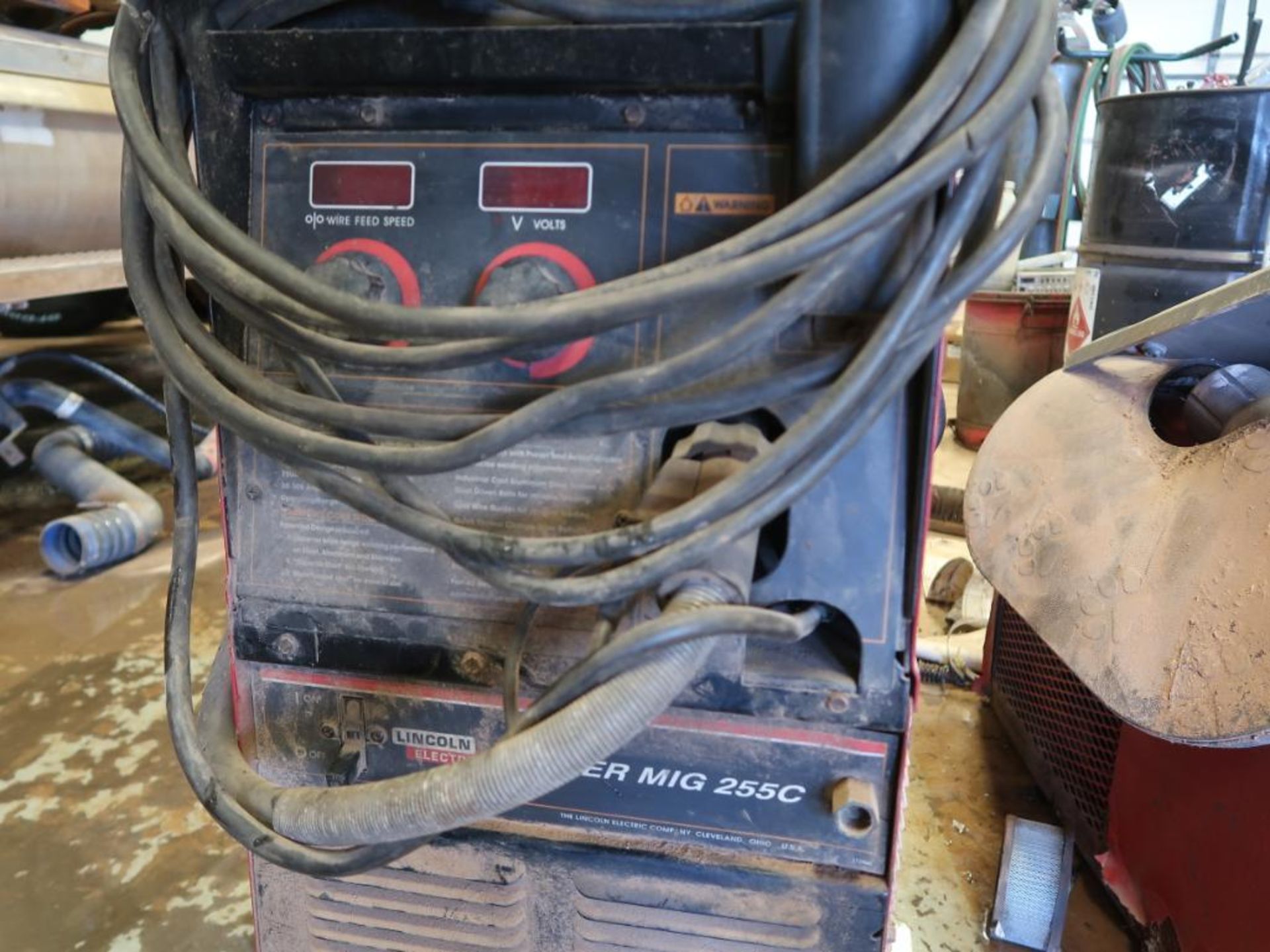 Lincoln MIG Welder Model 255C (tank not included) - Image 2 of 2