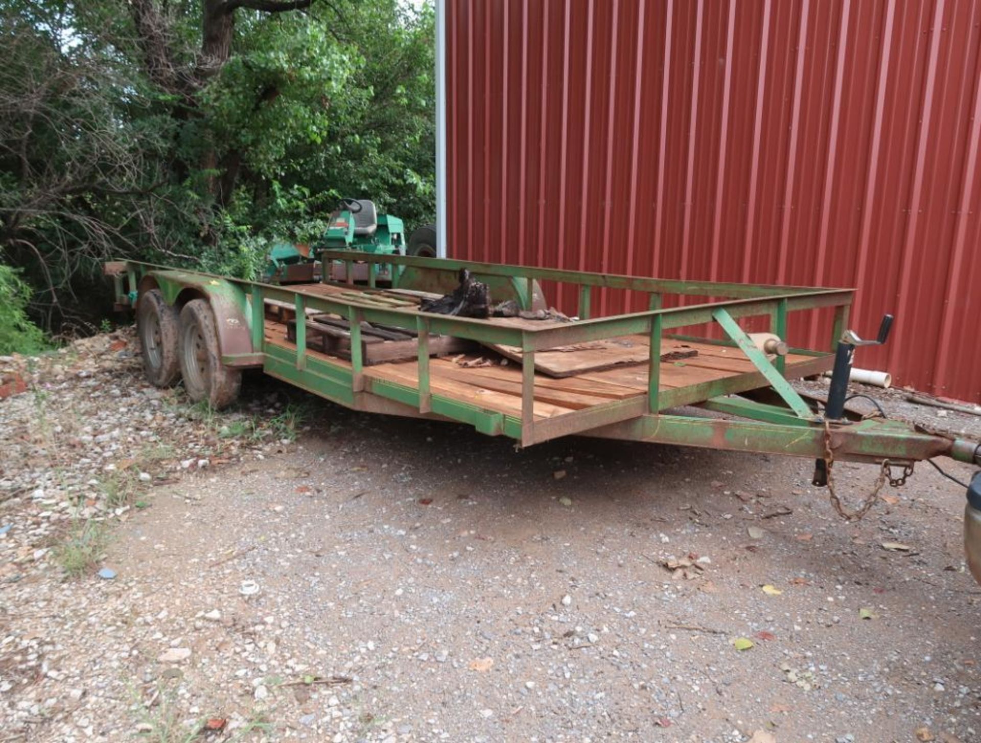 18 ft. Tandem-Axle Utility Trailer, VIN 1MAU18248W035730 - Image 4 of 8