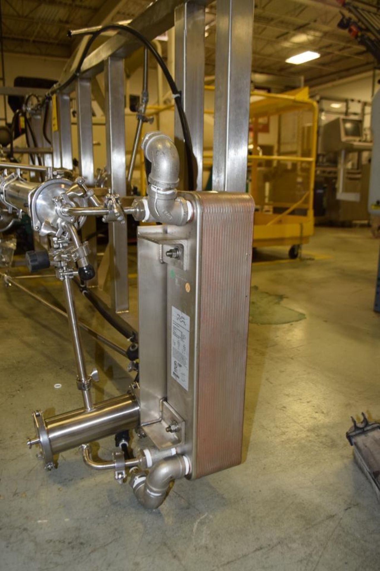 Heat Transfer System Consisting Of: (3) Stainless Steel Construction Shell and Tube Heat Exchangers, - Image 6 of 7