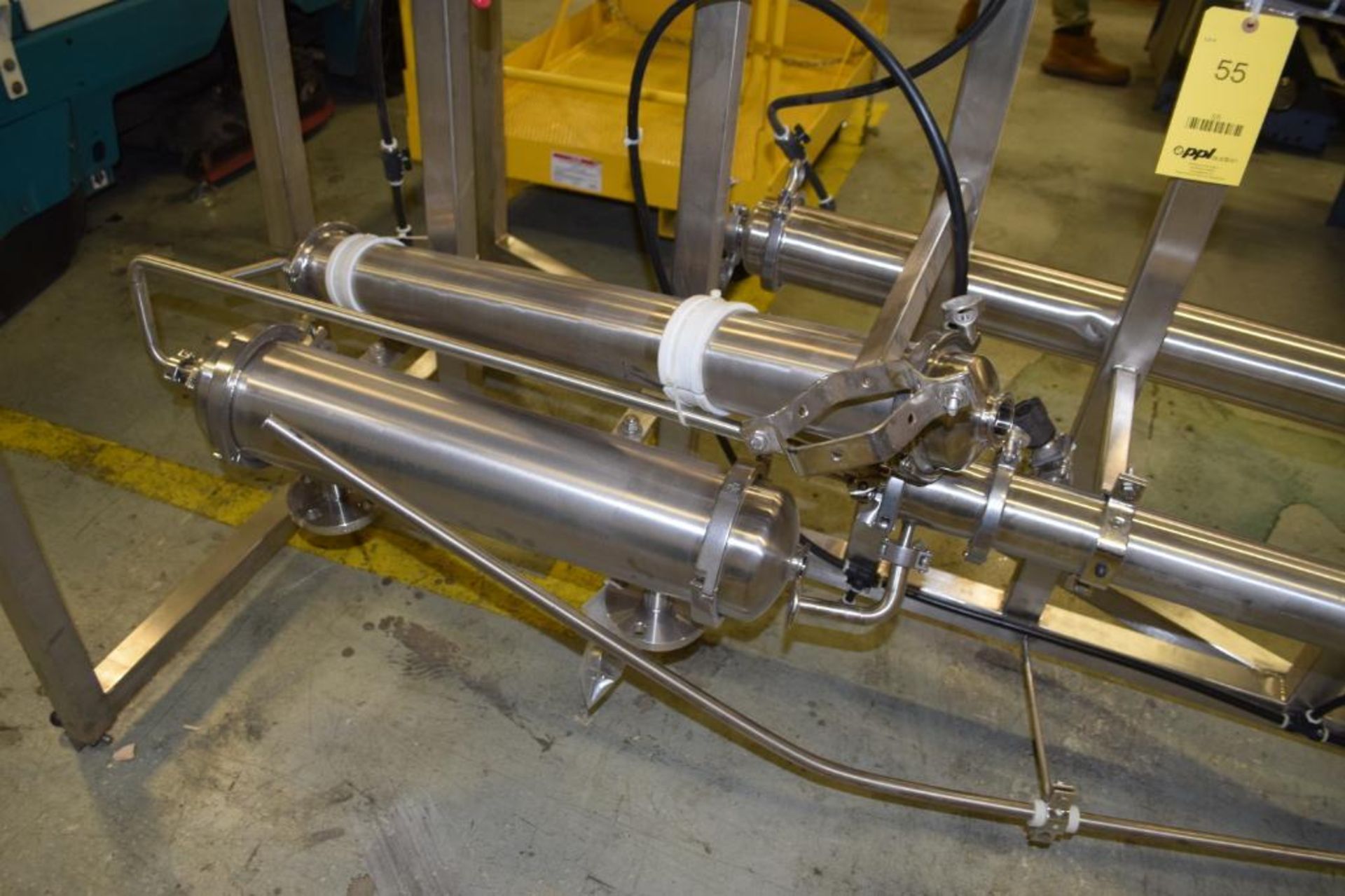 Heat Transfer System Consisting Of: (3) Stainless Steel Construction Shell and Tube Heat Exchangers, - Image 5 of 7