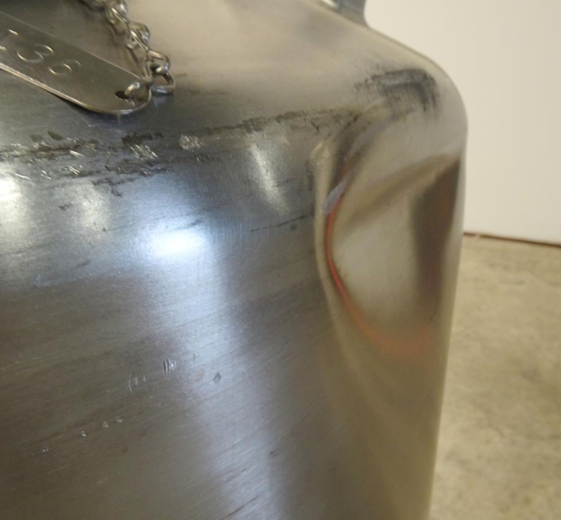 Lee Industries, 250 Liter SS Portable Pressure Mix Tank. Model 250 LDBT. Internal Rated 35 psi at 27 - Image 10 of 11