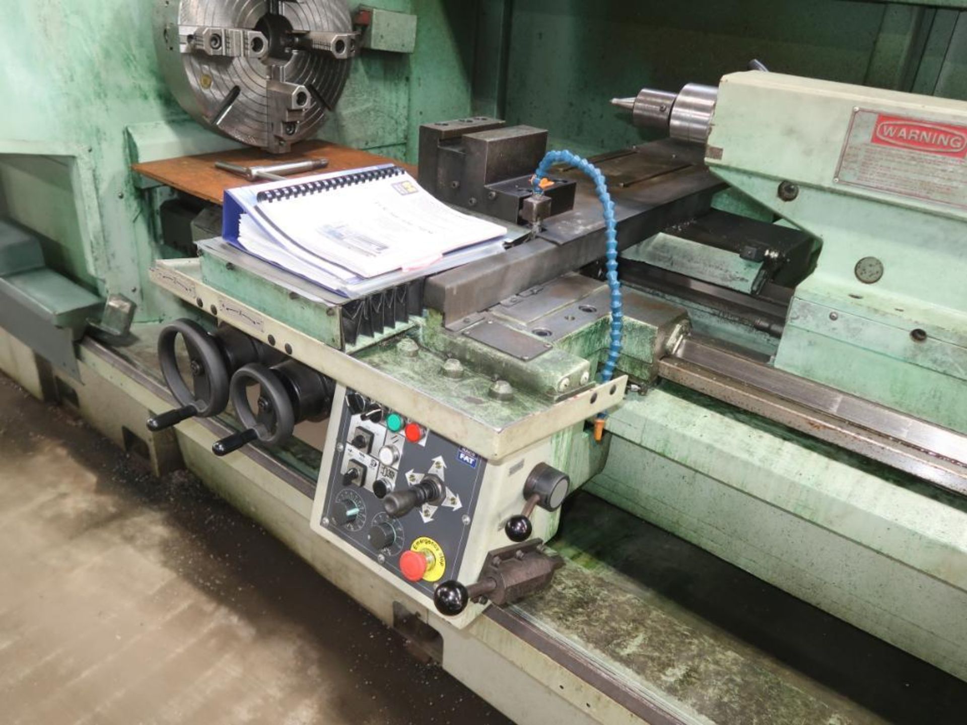 Toolmex FAT 25 in. x 118 in. Manual Plus CNC Lathe Model TUR 630SC X 3000, S/N 150531 (2015), 1800 R - Image 2 of 15