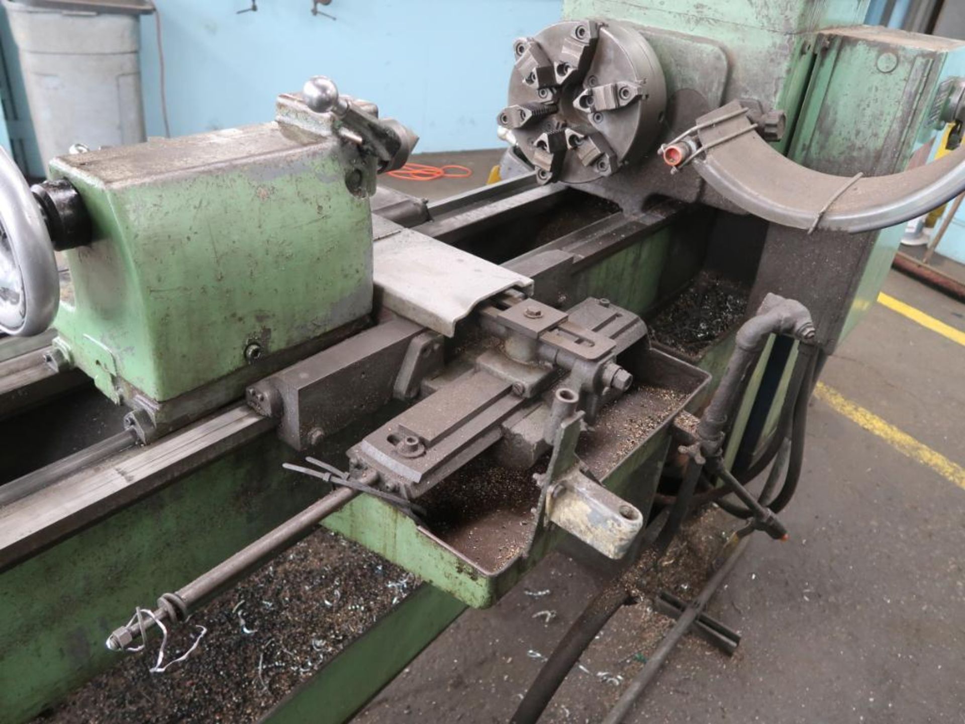 LeBlond Regal 16 in. x 60 in. Geared Head Engine Lathe, S/N 80-4764, 1800 RPM, 10 in. 4-Jaw Chuck, C - Image 3 of 7