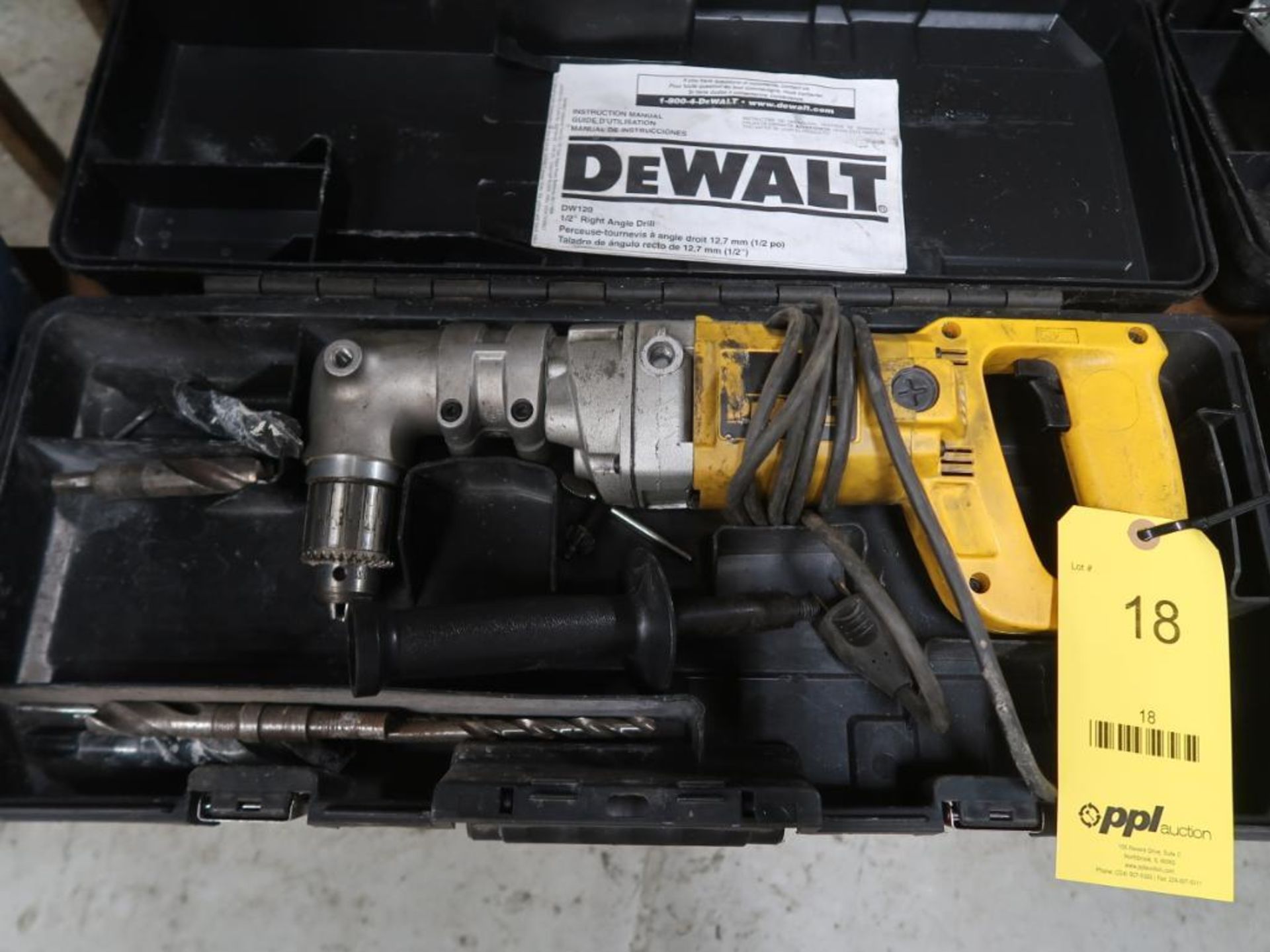 Dewalt 1/2 in. Right Angle Drill