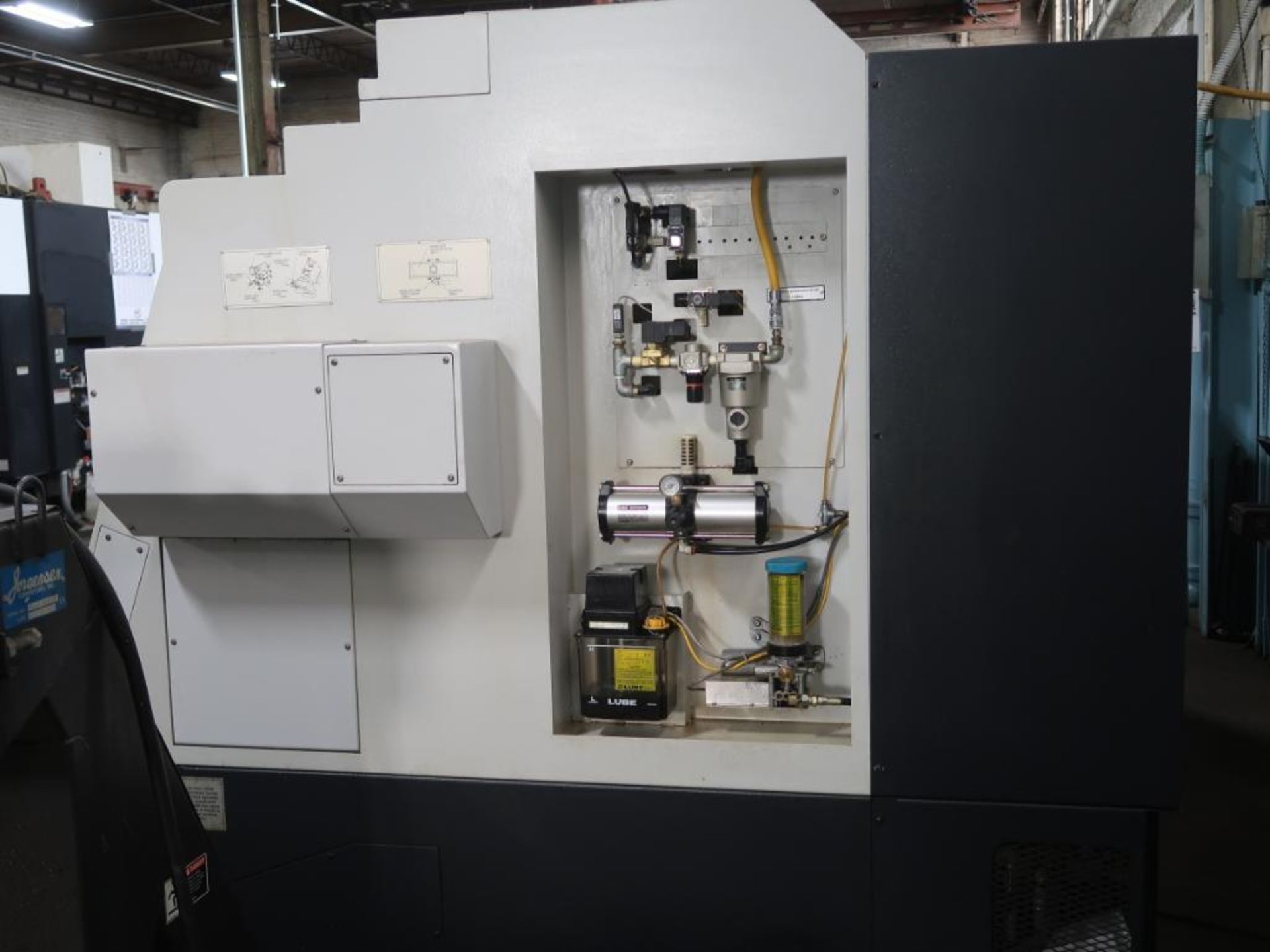 Mazak Quick Turn 32 in. x 118 in. CNC Turning Center Model Nexus 350-2MY, S/N 197908 (2007), 16 in. - Image 8 of 13