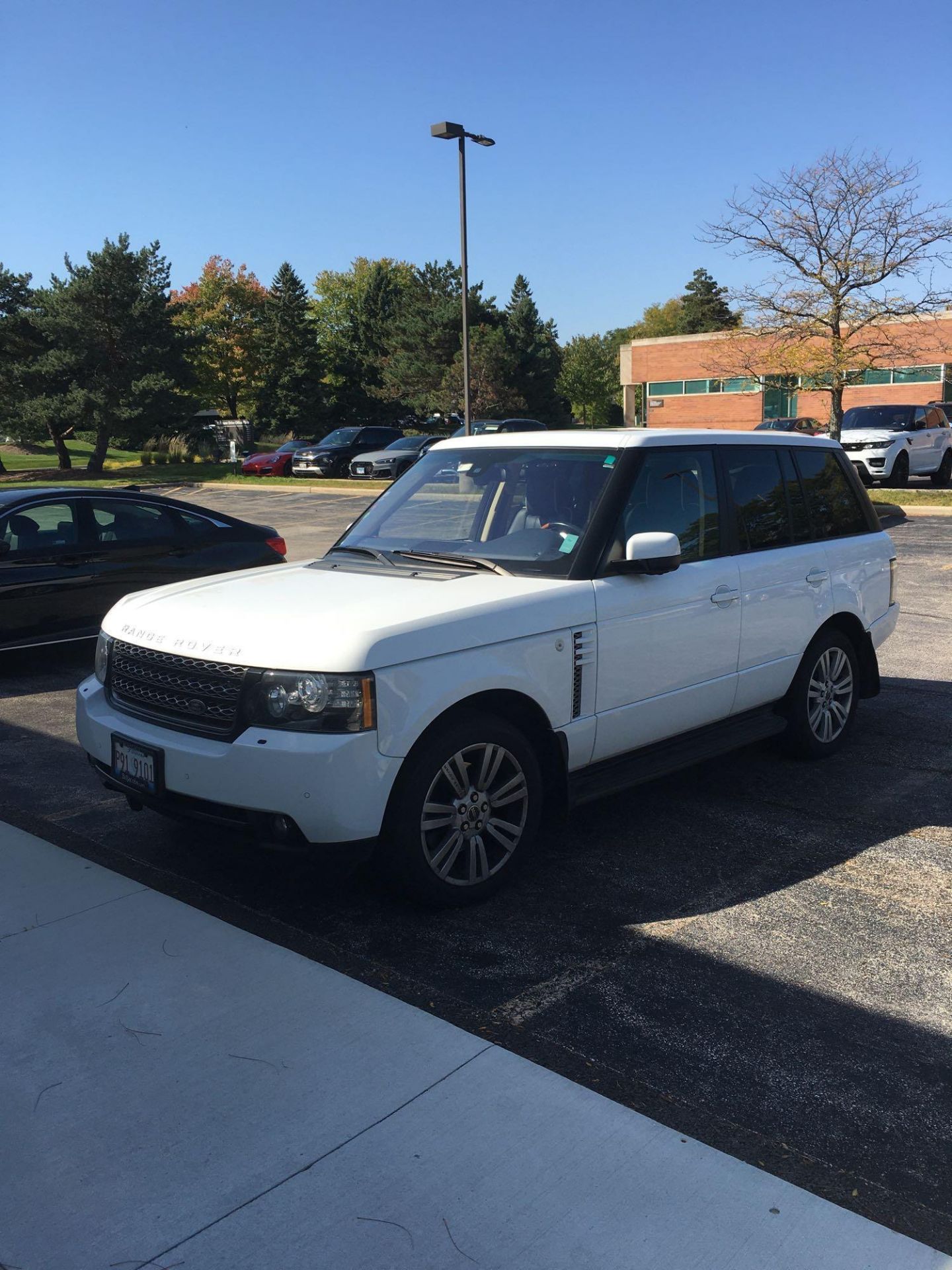 2012 White Land Rover Range Rover HSE 4X4, 84,049 Indicted Miles, VIN SALMF1D4XCA379227