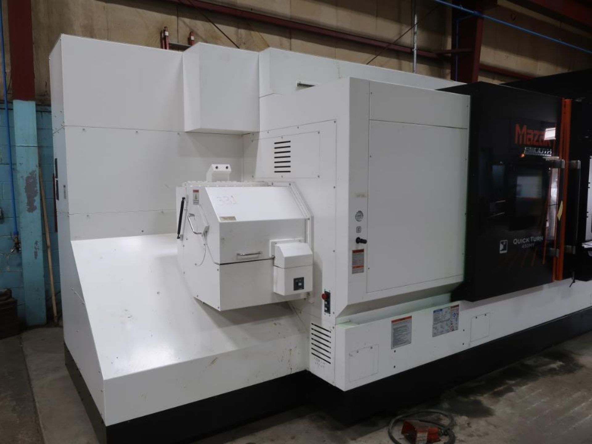 Mazak Smooth Technology 33 in. x 83 in. CNC Turning Center Model Quick Turn 450MY, S/N 296661 (2019) - Image 7 of 13