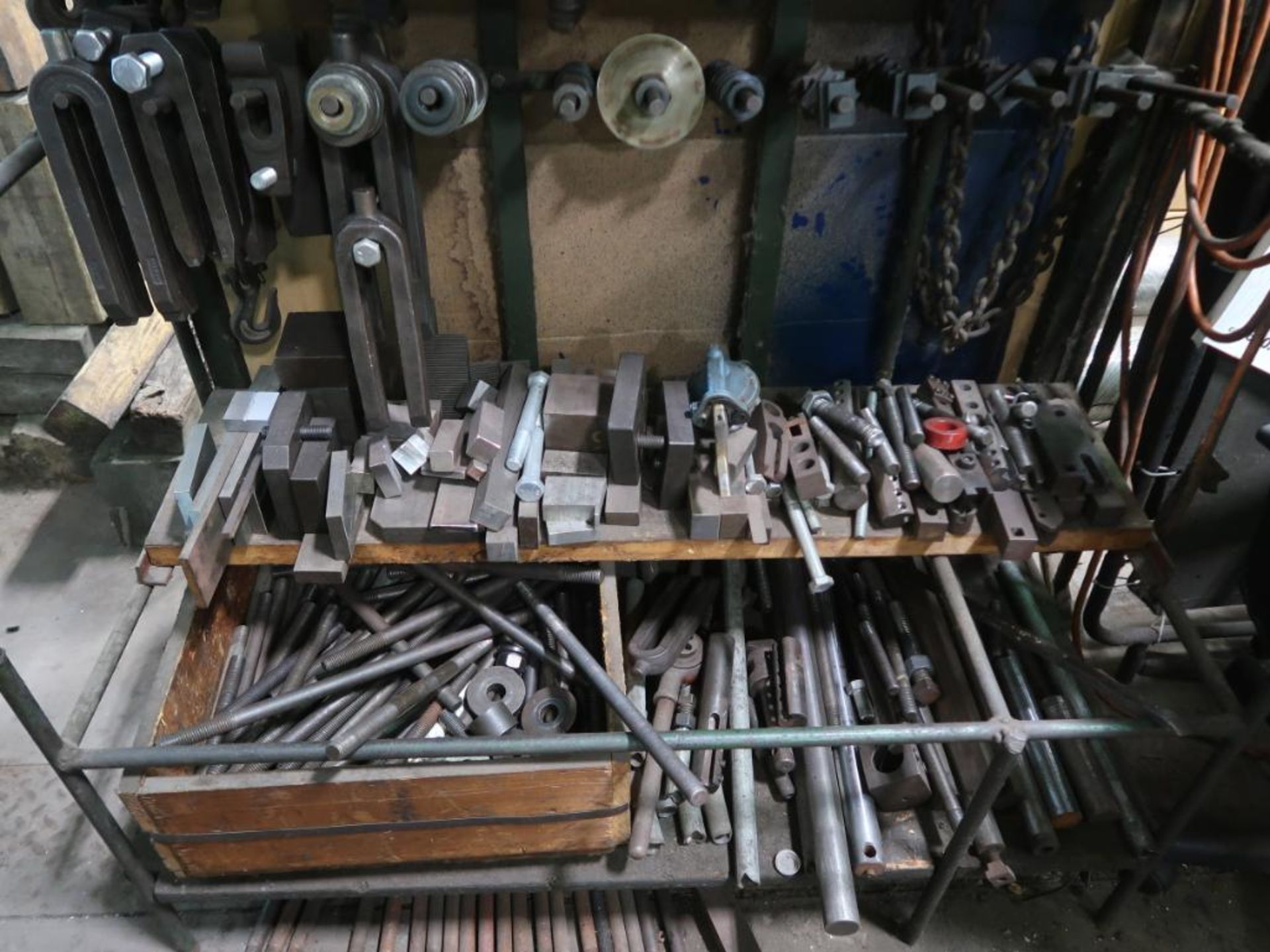 LOT: Assorted 50 Taper Tool Holders on 4-Wheel Cart & Rack with Assorted Tooling & Set-up Equipment - Image 5 of 5