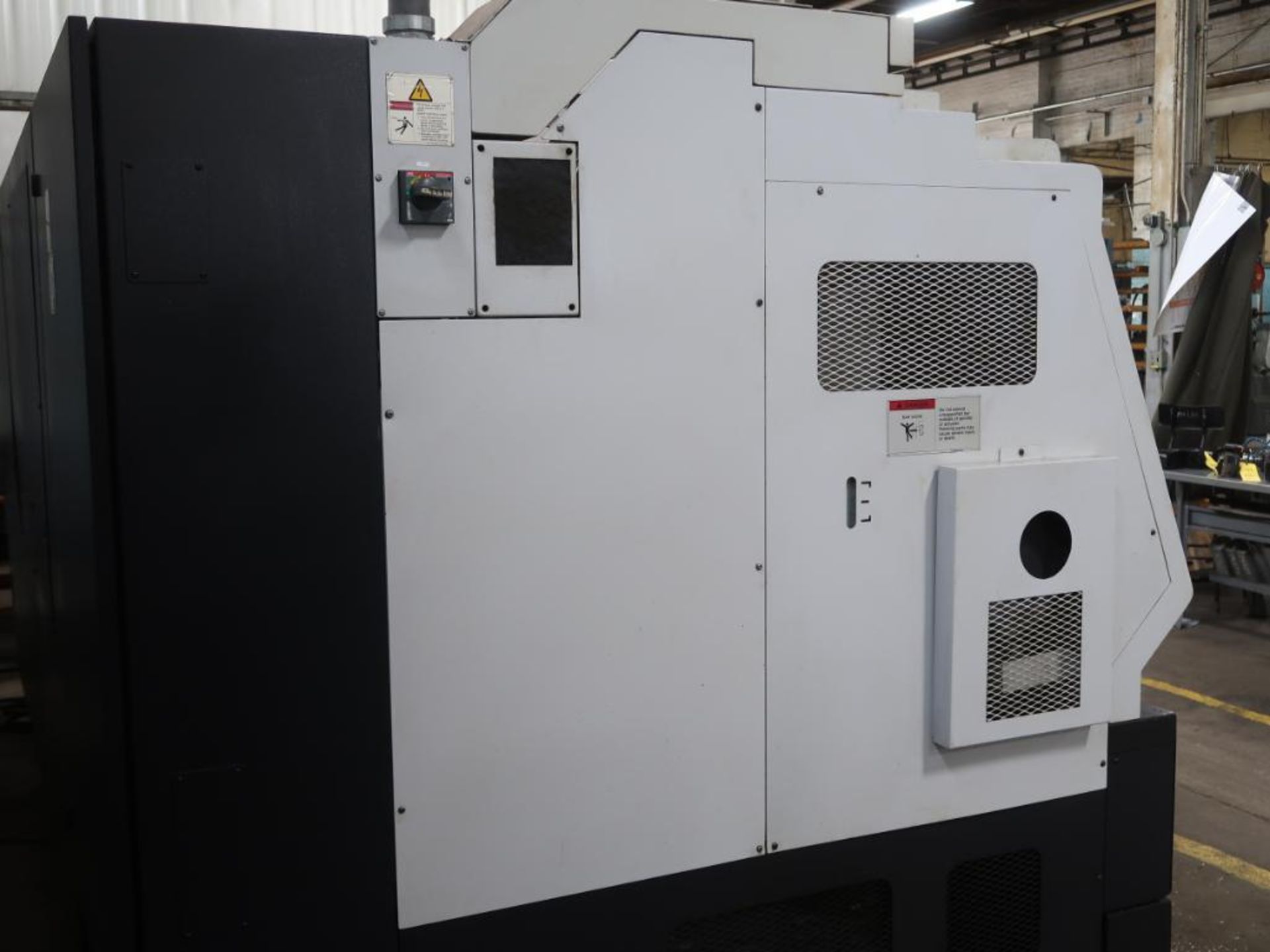 Mazak Quick Turn 32 in. x 118 in. CNC Turning Center Model Nexus 350-2MY, S/N 197908 (2007), 16 in. - Image 9 of 13