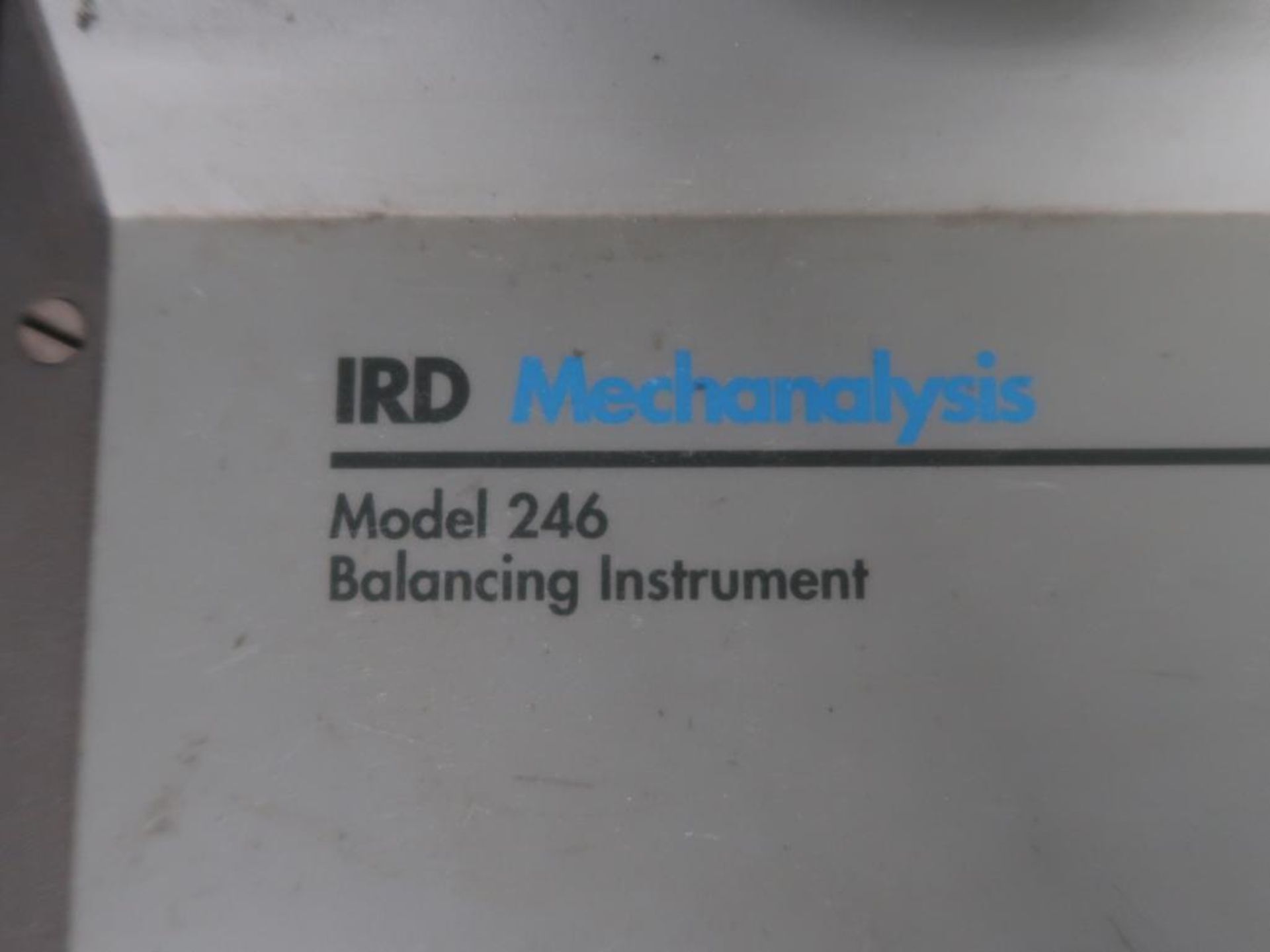IRD 246 Mechanalysis Balancing Instrument - Image 2 of 2