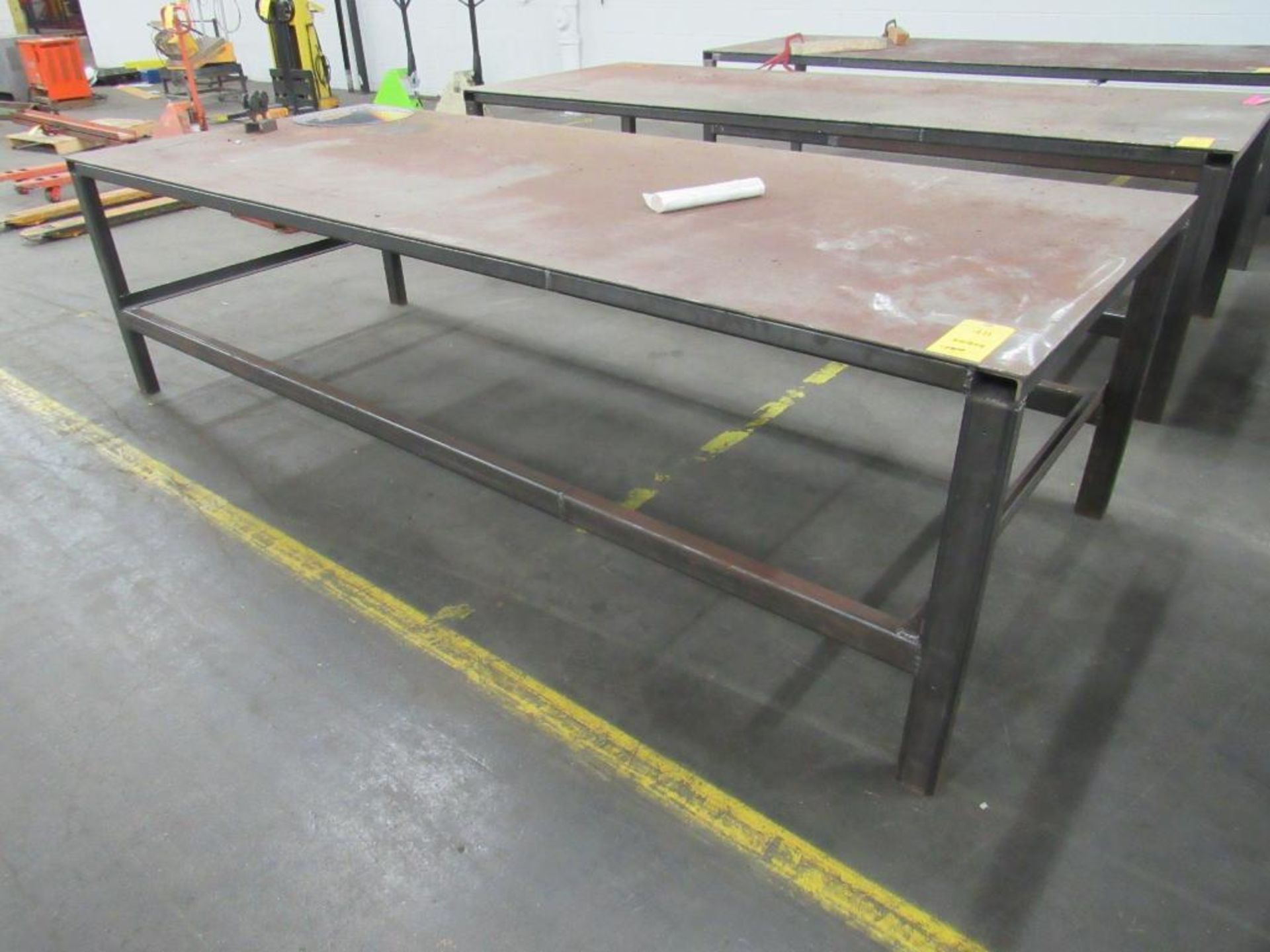 Steel Weld Table 4 x 10 x 33 in. (LOCATED IN SOUTH MILWAUKEE, WI)