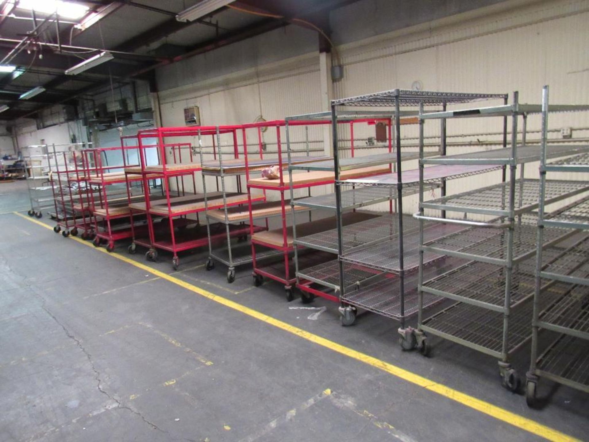 LOT: Large Quantity of Baker Racks Wire with Wheels (LOCATED IN SOUTH MILWAUKEE, WI) - Image 3 of 3