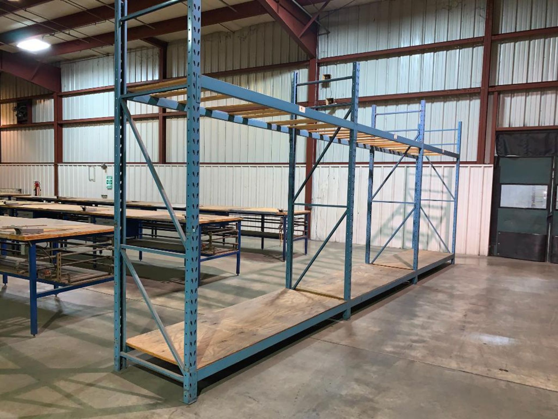 LOT: (3) Sections 8 ft. W x 4 ft. D x 10 ft. H Pallet Rack (LOCATED IN MT. VERNON, IL)