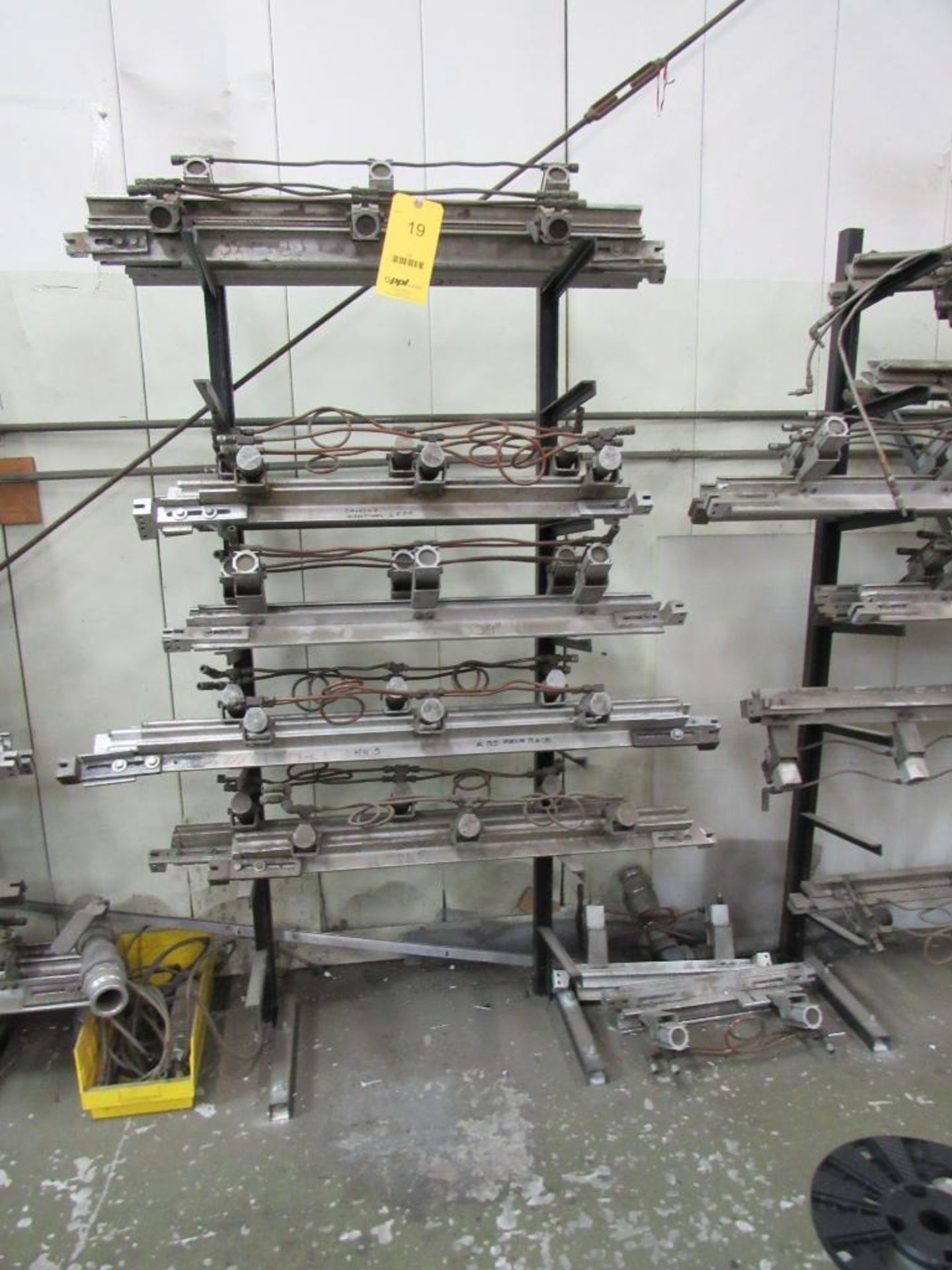 LOT: (3) Racks of Thermo Clamps (LOCATED IN SOUTH MILWAUKEE, WI)