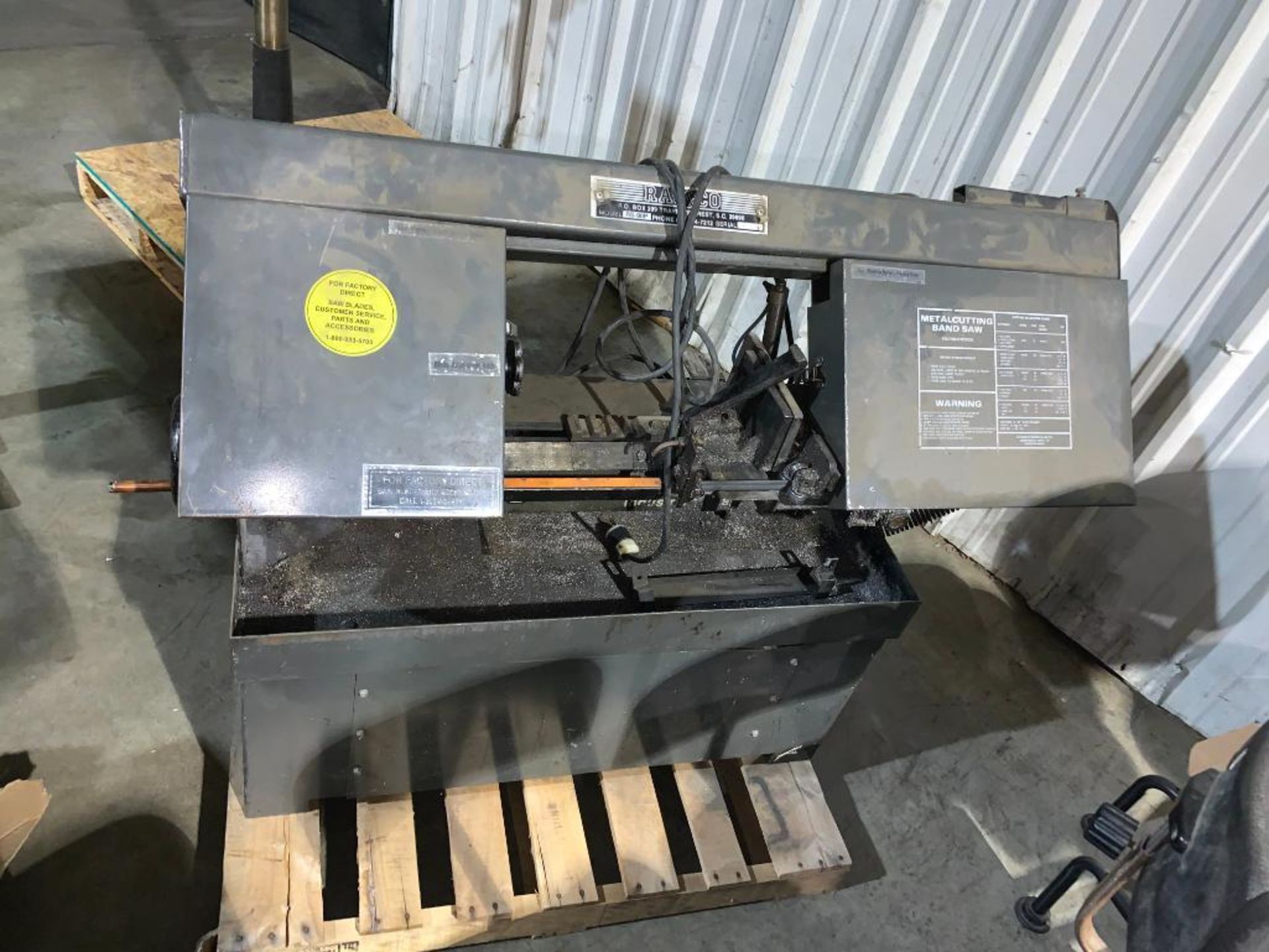 Ramco Horizontal Saw Model RS-90P (LOCATED IN MT. VERNON, IL)