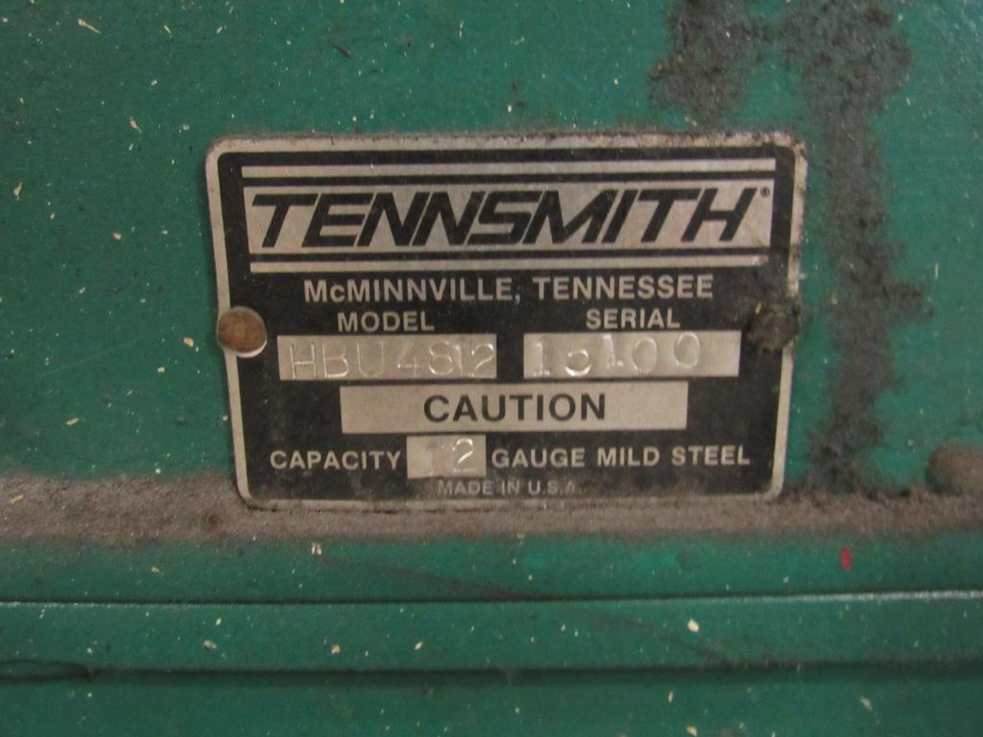 Tennsmith Brake (Green) (LOCATED IN SOUTH MILWAUKEE, WI) - Image 3 of 4