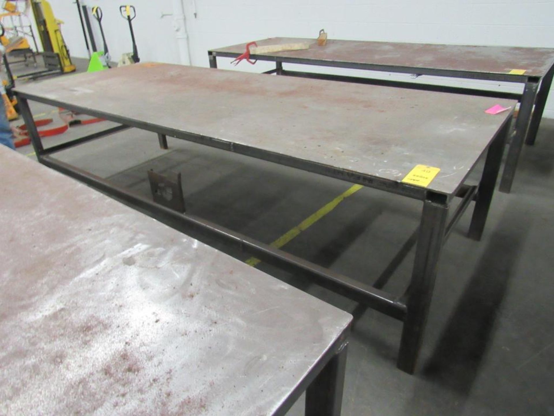 Steel Weld Table 4 x 10 x 33 in. (LOCATED IN SOUTH MILWAUKEE, WI)