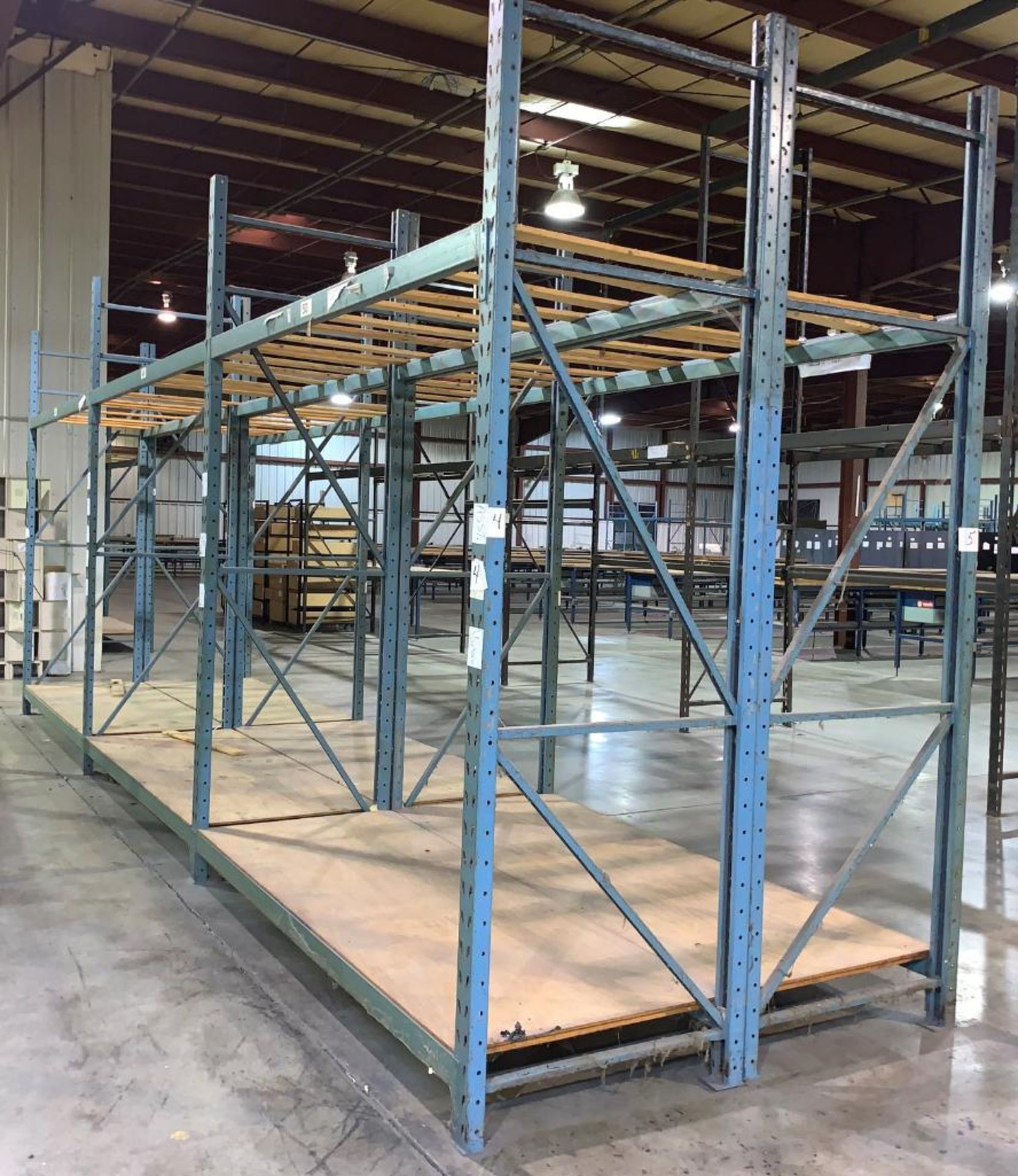 LOT: (6) Sections 8 ft. W x 4 ft. D x 10 ft H Pallet Rack (LOCATED IN MT. VERNON, IL) - Image 2 of 2