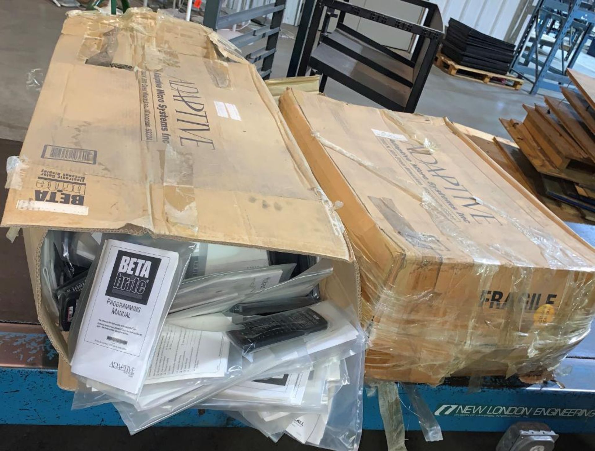 Boxes of Betabrite LED Sign Remotes (LOCATED IN MT. VERNON, IL)