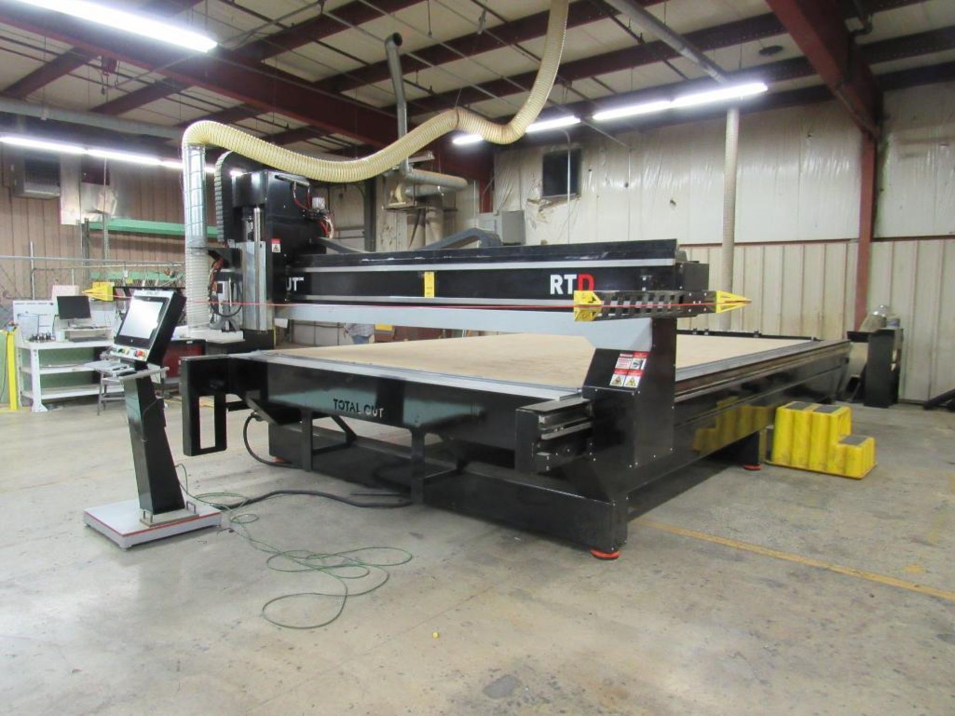 Total Cut 10 ft. x 16 ft. CNC Router Model RHD 1016, S/N R1016R1-226 (2018), 12 Position Tool - Image 9 of 12