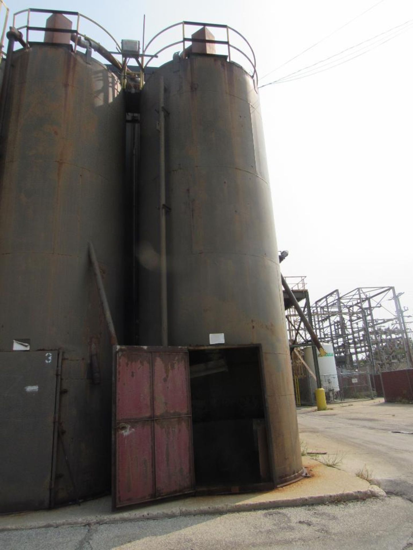 50 Ton (approx.) Sand Silo, 10 ft. Dia.