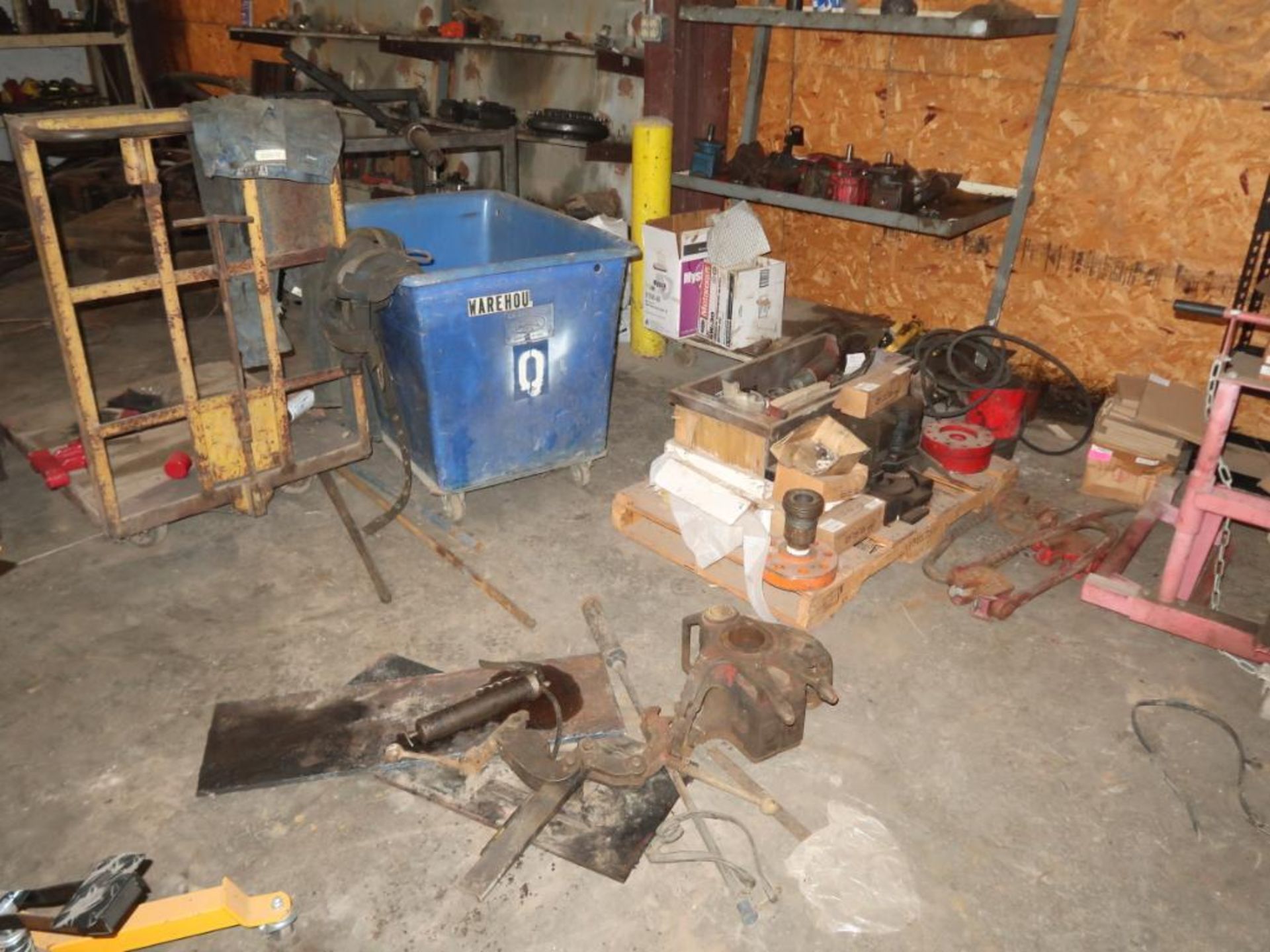 LOT: Balance of Contents of Shop including Rig Parts, Gantry, Drilling Tooling, Truck Parts, - Image 8 of 16