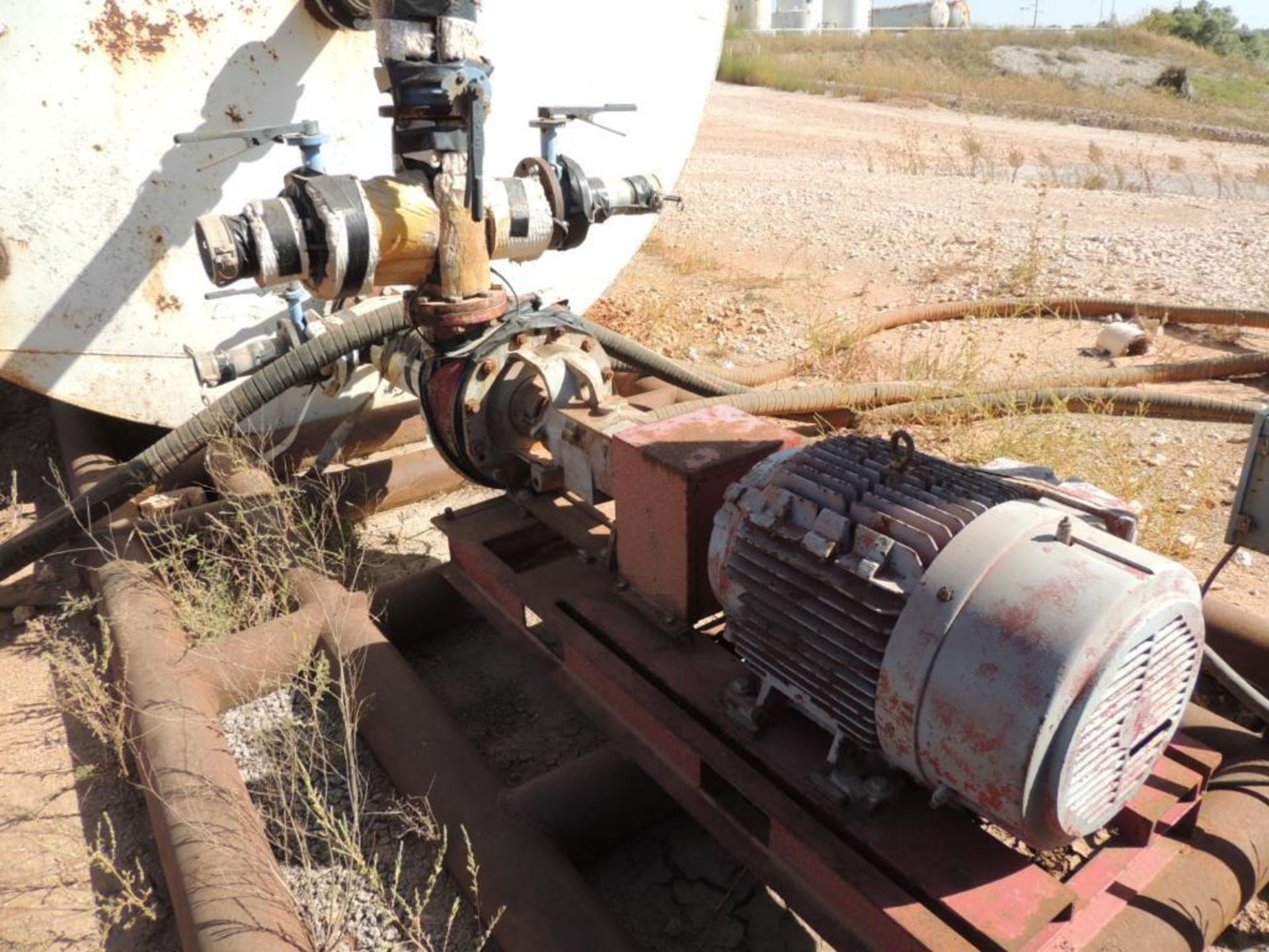 Mudd Mixer Tank, Skid Mounted w/ 60 HP. Electric Motor and Mission Magnum Pump, (LOCATED IN - Image 2 of 2