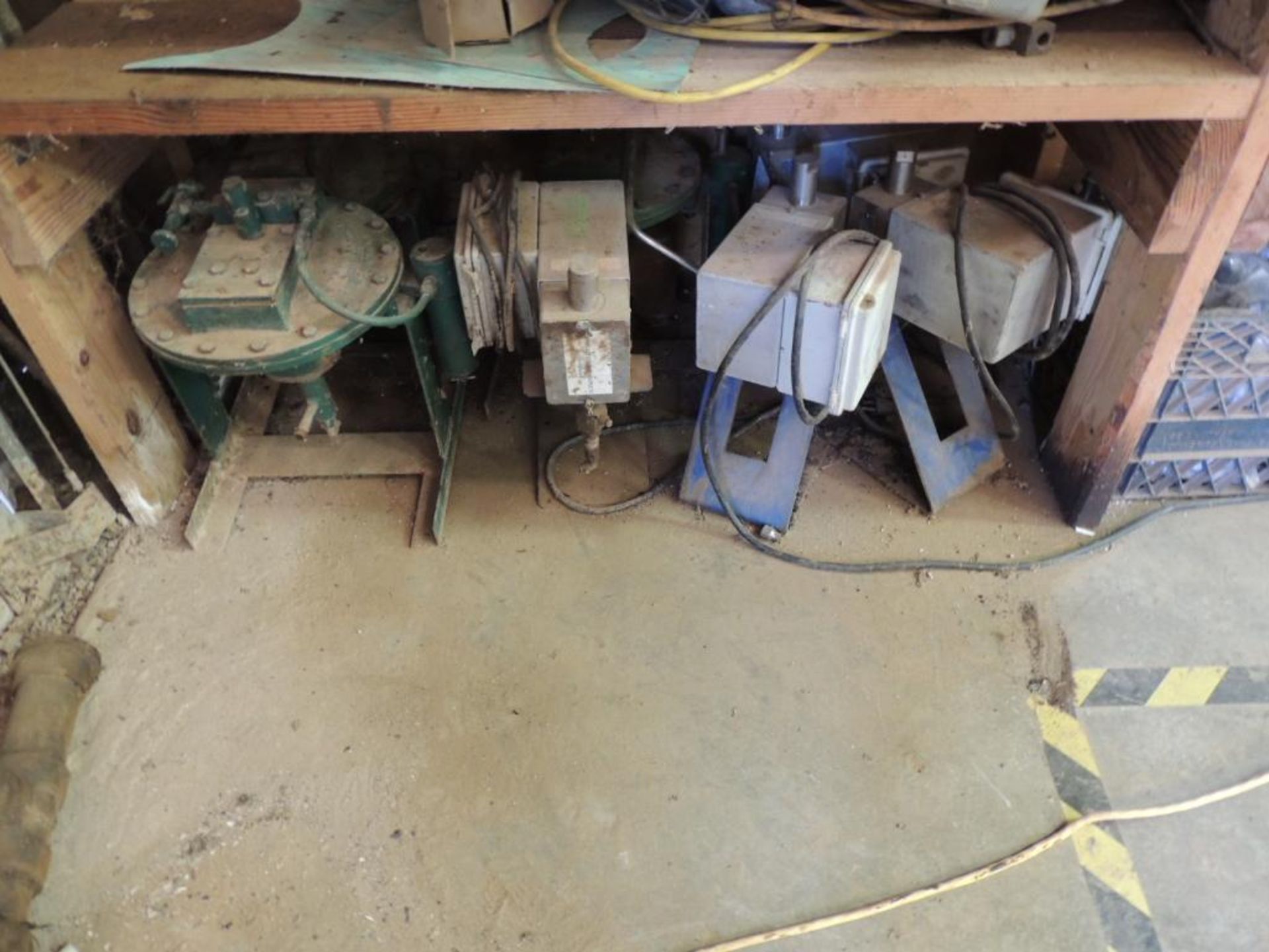 LOT: Steel Shelving Unit with Contents of Assorted Fittings, Valves, TXAM Pump Parts (LOCATED IN - Image 5 of 7