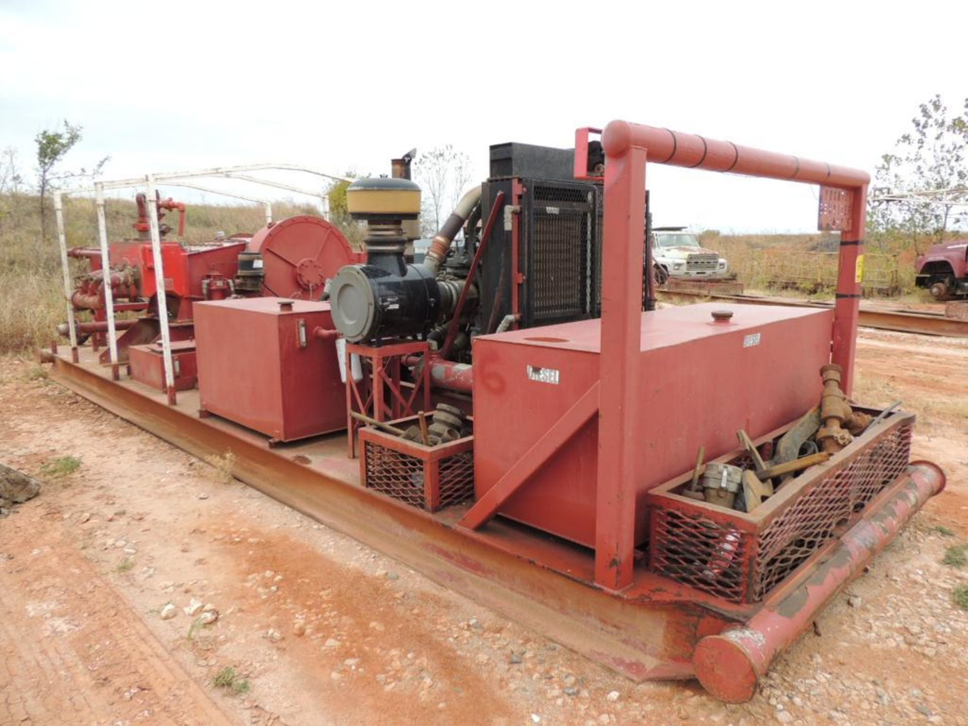 Mud Pump, Detroit Series 60 485 Hp. Allison CLT6061-T6680 Transmission, 2011 Gardner Denver - Image 2 of 9