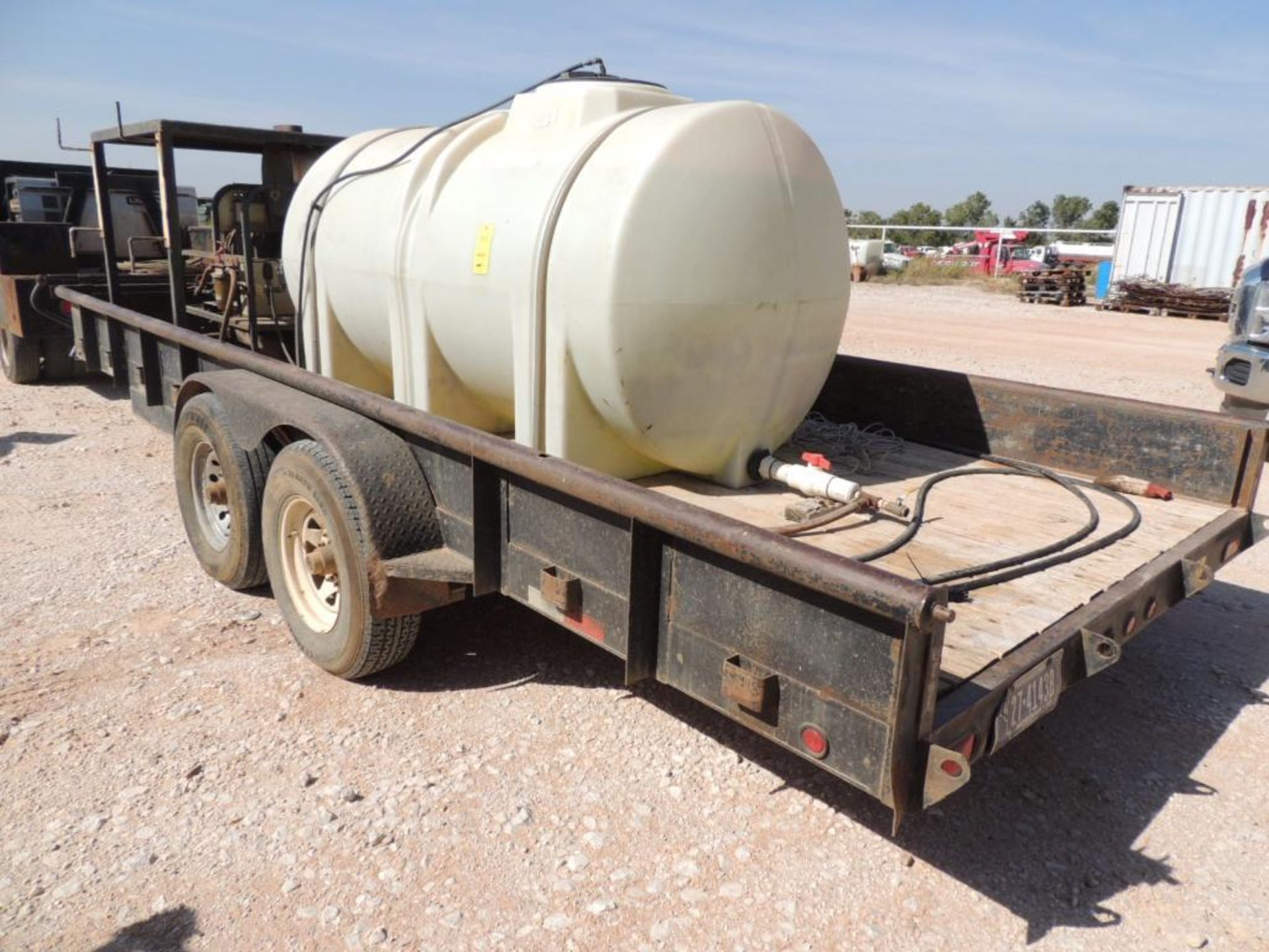 Hotsy Steam Cleaner Model 4000 w/ Kohler Deisel, Mounted on 2012 Road Boss 7 x 20 T/A Trailer w/ 735 - Image 6 of 6