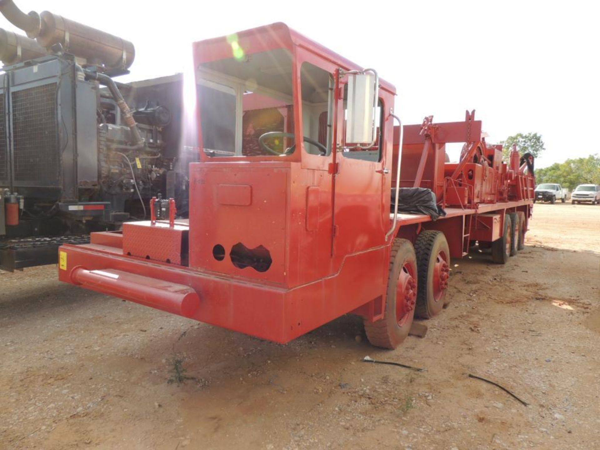 1981 Franks 1287-160 Well Service Rig, 5 Axle, Detroit Series 60, 5860 Transmission, ( Not Running /