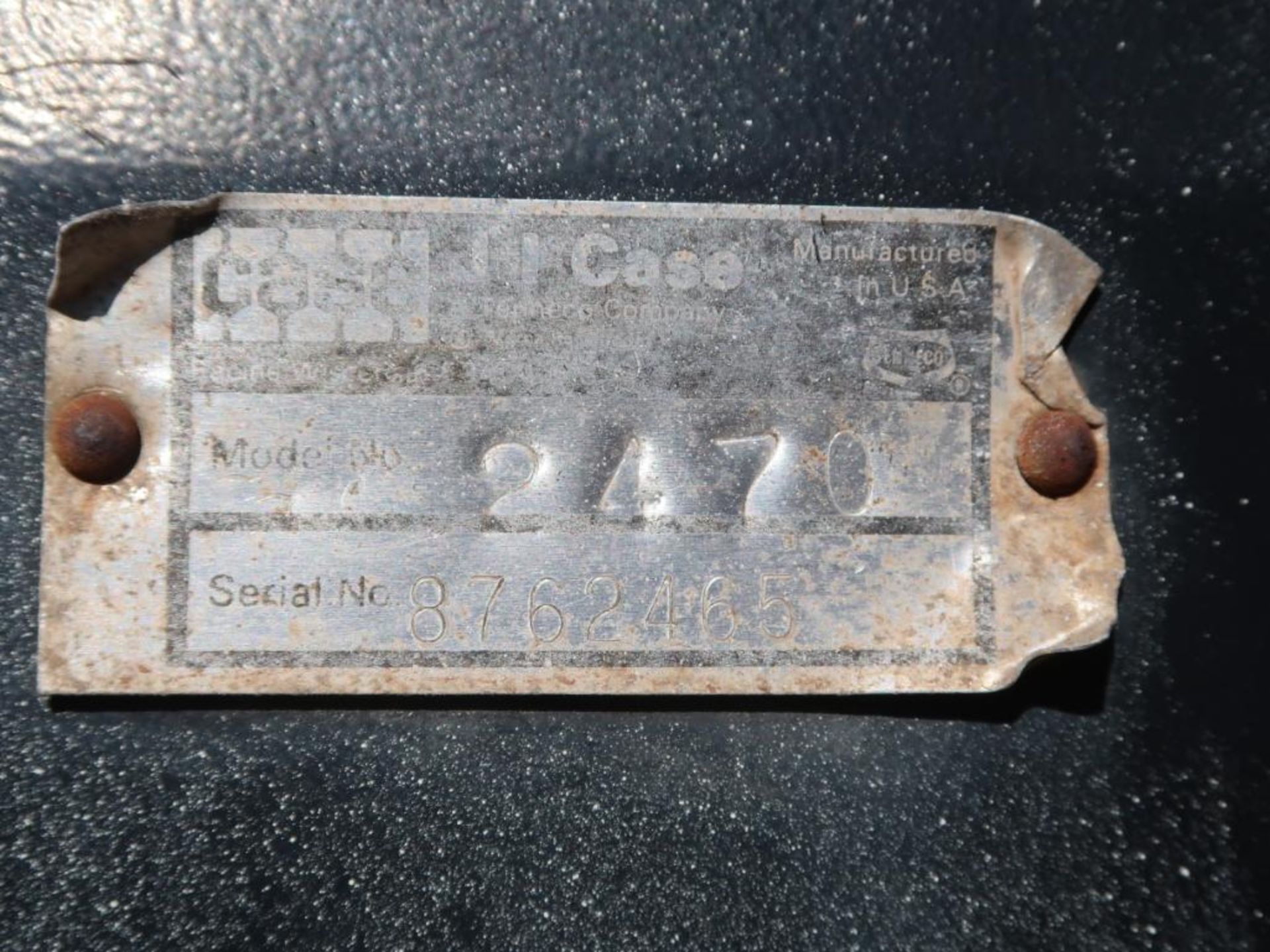 1974 Case Tractor Model 2470, S/N 8762465 (hole in block) (LOCATED IN ARDMORE, OK.) - Image 6 of 6