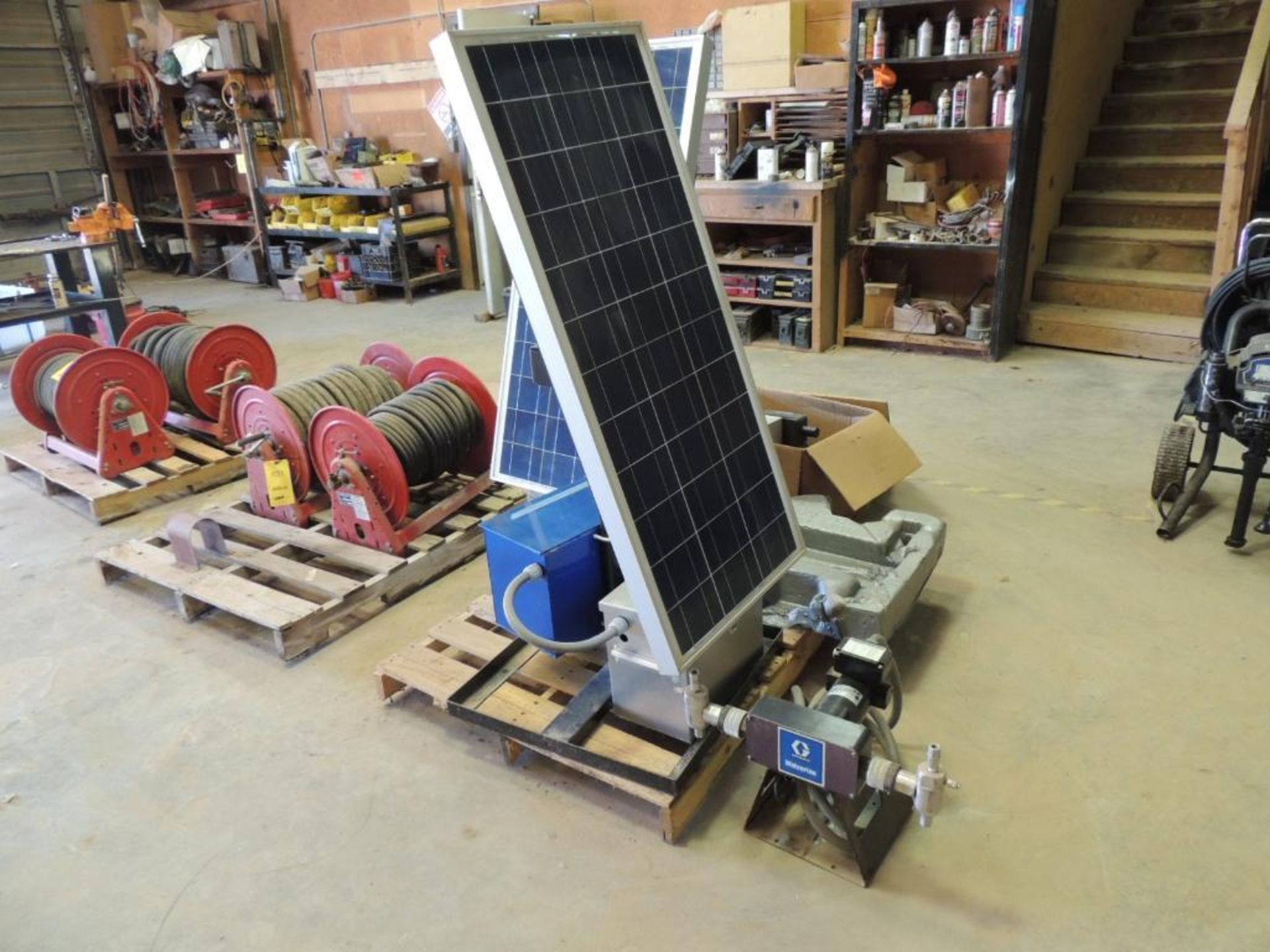 LOT: Graco Wolverine Solar IN CHEM BLDG.ical Injection System with Harrier LT Controller, Wolverine