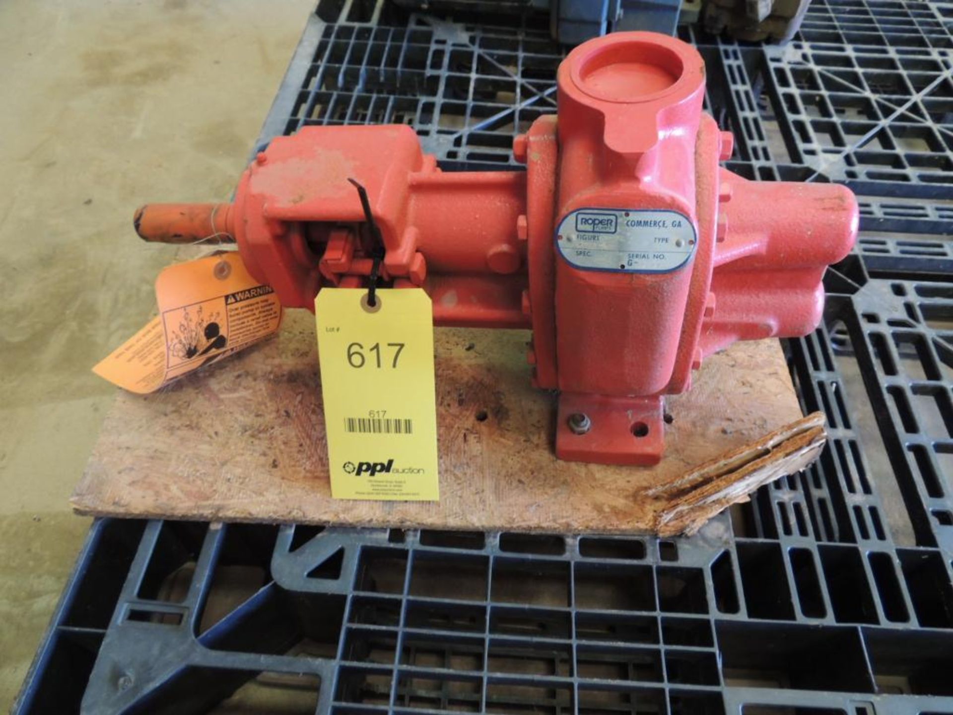 New Roper Helical Gear Pump Model 3611HB, 82.5 GPM, 125 PSI, 2 in. NPT 90 Degree Ports (LOCATED IN