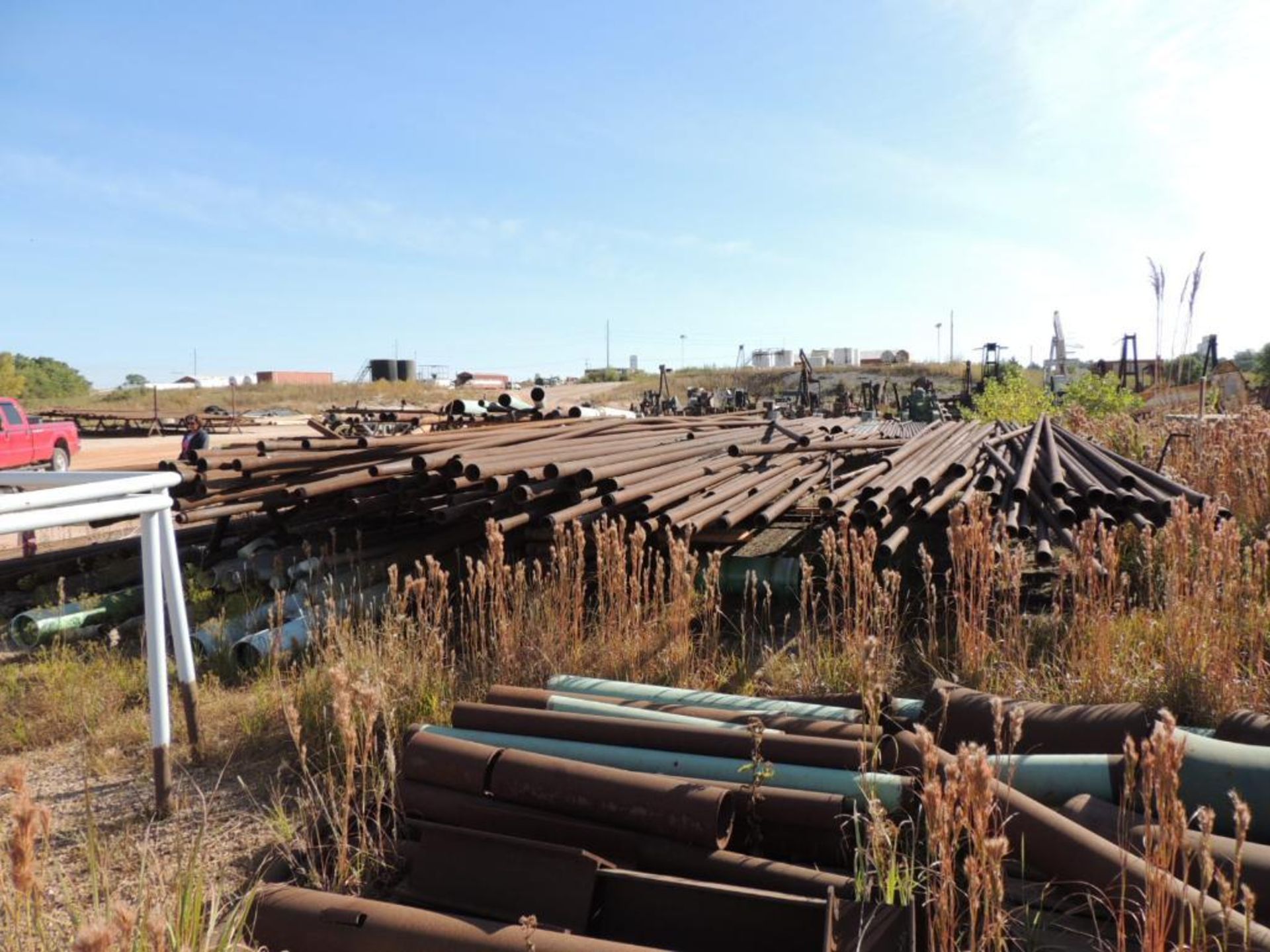 LOT: Large Quantity of Casing, Tubing and Pipe, Includes Pipe Racks (Located Lower Yard)(LOCATED IN - Image 15 of 16