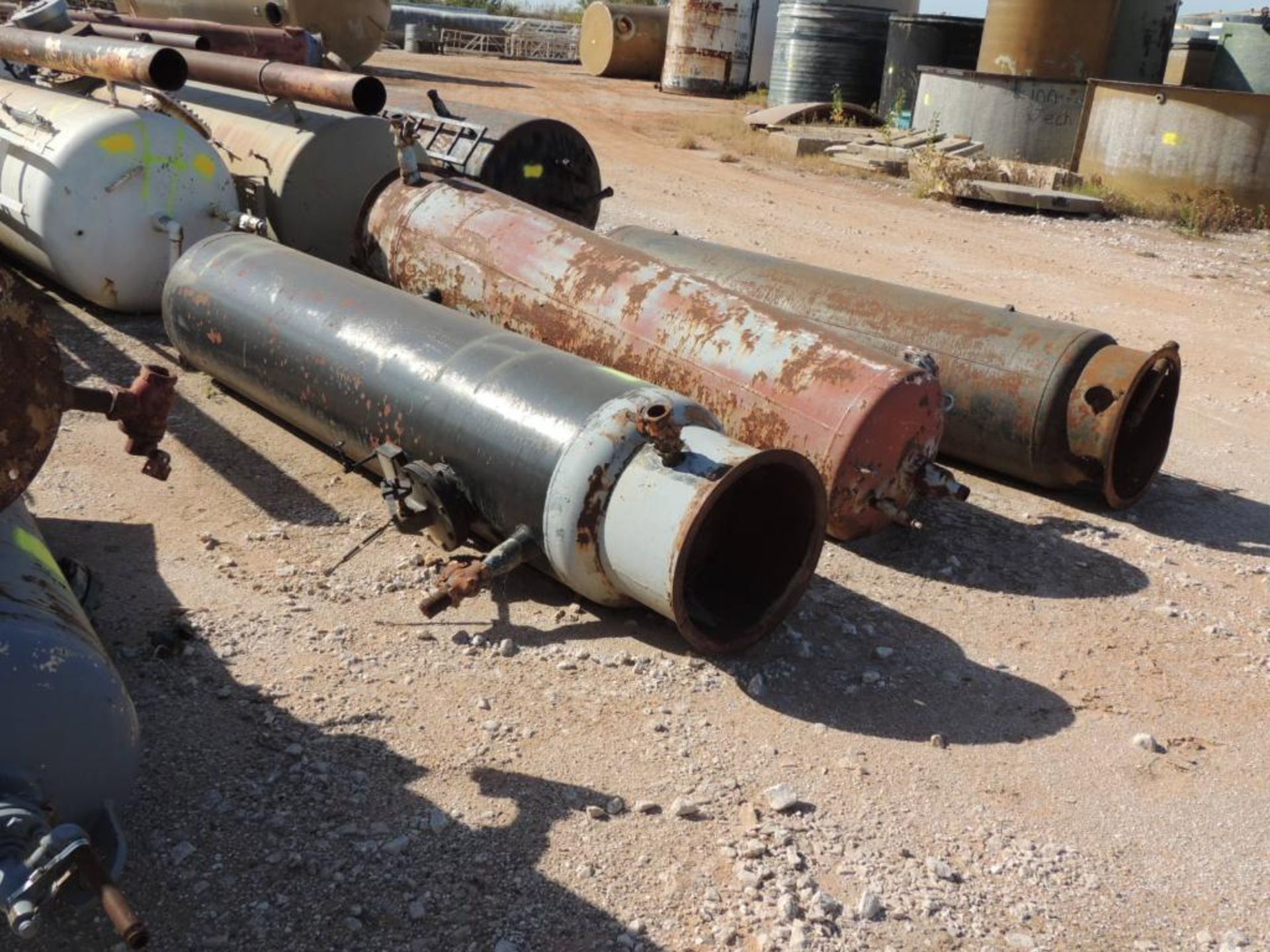 LOT: (21) Oil and Gas Processing Vessels, Seperators, Heaters (Located Lower Yard)(LOCATED IN HENNES - Image 6 of 7