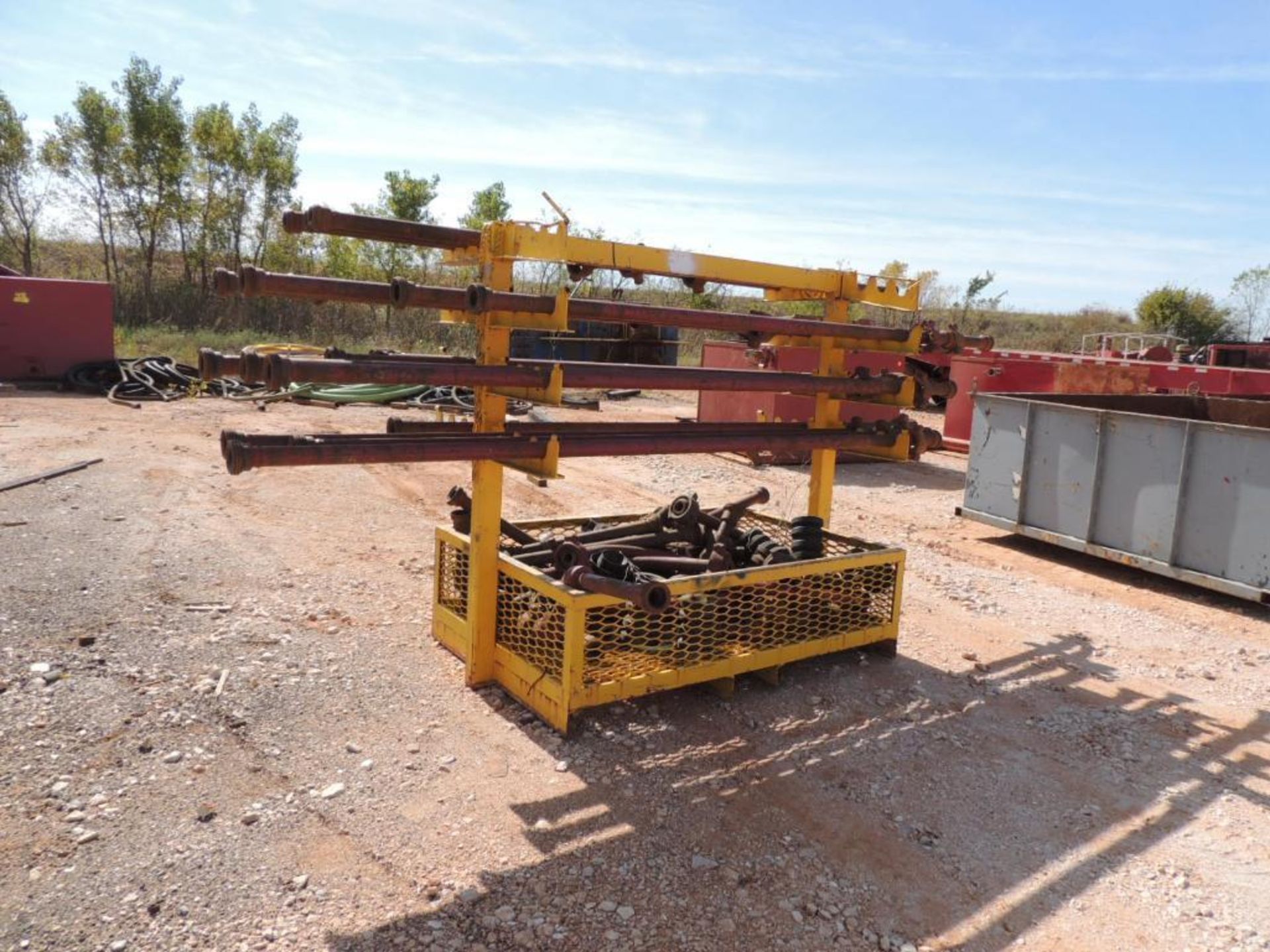 LOT: Pump Pipe Extentions and Fittings On Cantilever Rack (Located Lower Yard)(LOCATED IN HENNESSEY, - Image 2 of 6