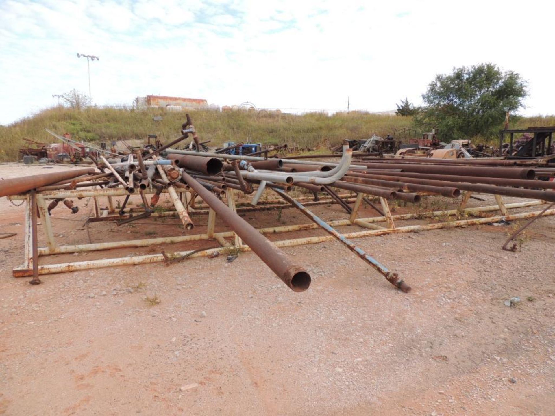 LOT: Assorted Used equipment, Pumps, Engines, Drawworks, Pipe, Drilling Platform, Scrap (Located Low - Image 31 of 32
