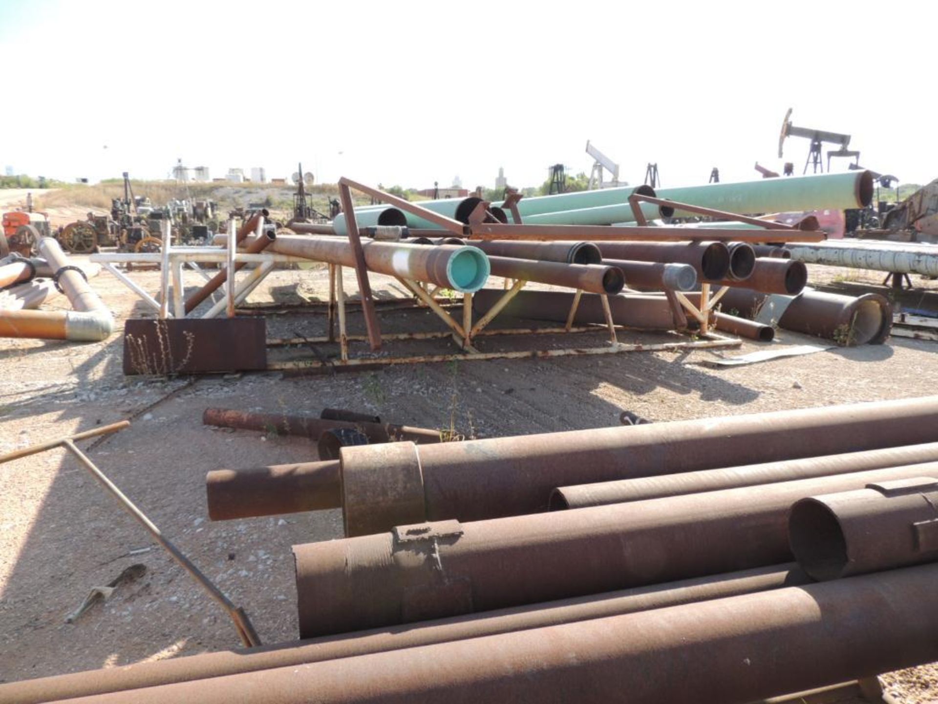 LOT: Large Quantity of Casing, Tubing and Pipe, Includes Pipe Racks (Located Lower Yard)(LOCATED IN - Image 5 of 16