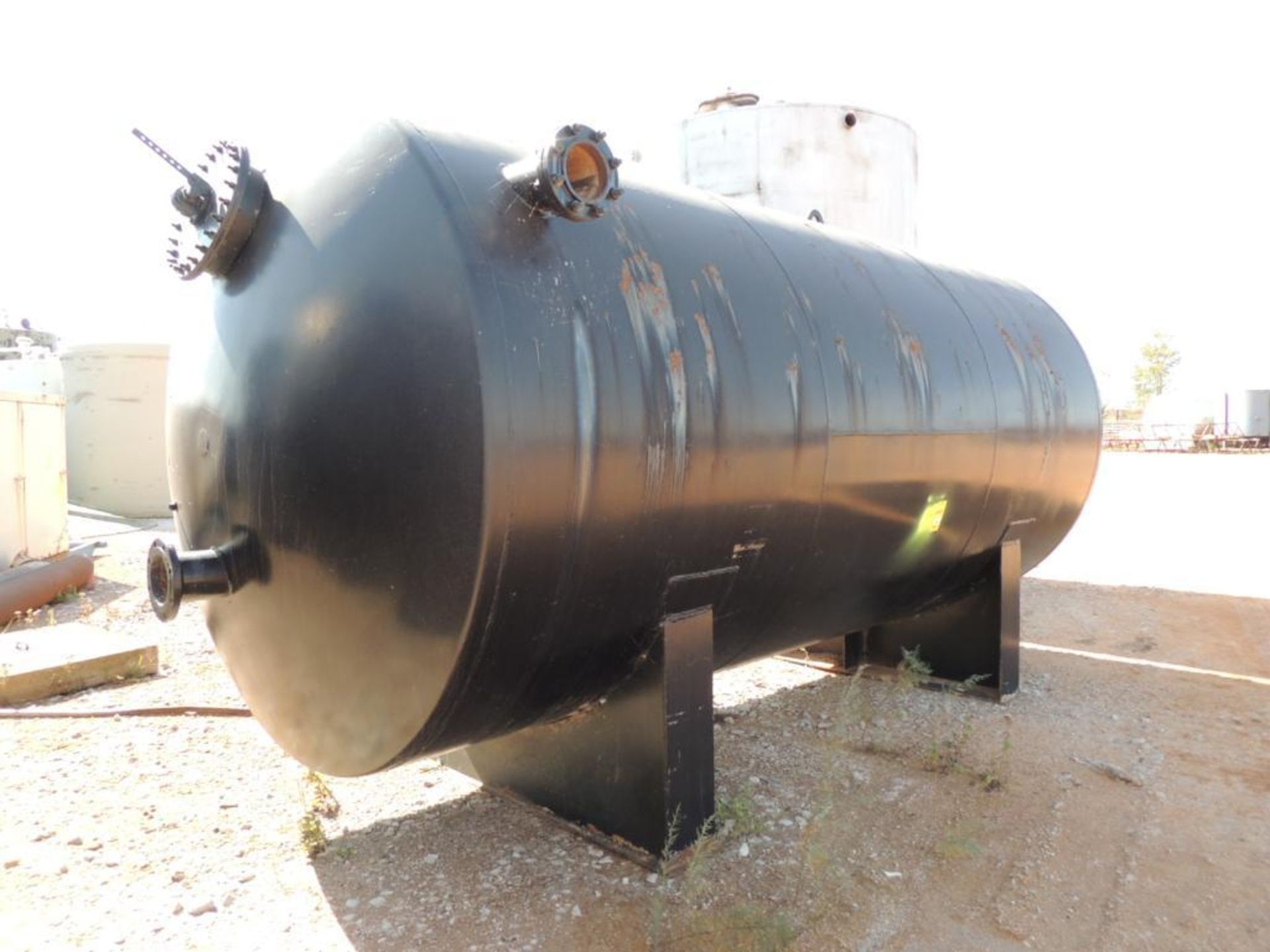LOT: (2) 8 Ft. x 15 Ft. Horizontal Steel Tanks (Located Lower Yard)(LOCATED IN HENNESSEY, OK) - Image 2 of 4